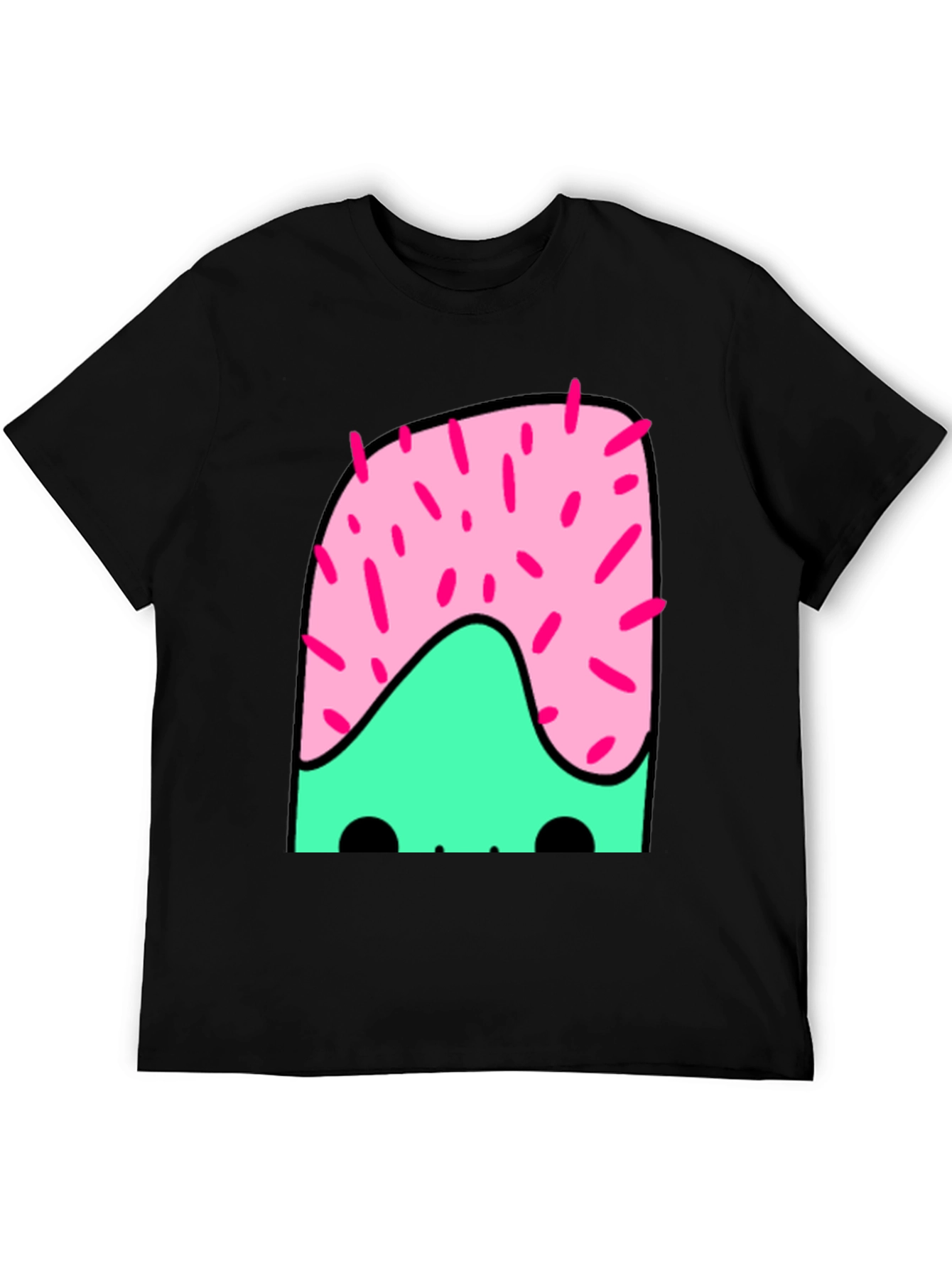 Fun Cartoon Graphic Print T-Shirt