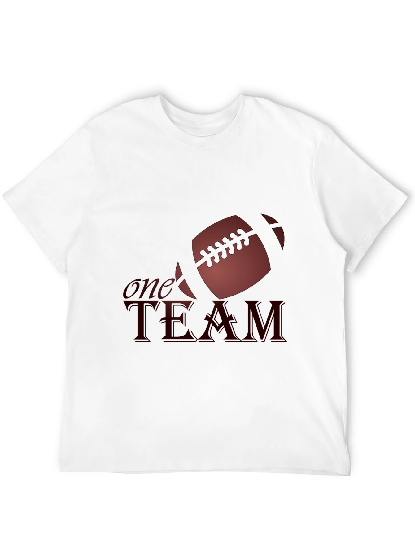 One Team Football Graphic Tee - Black