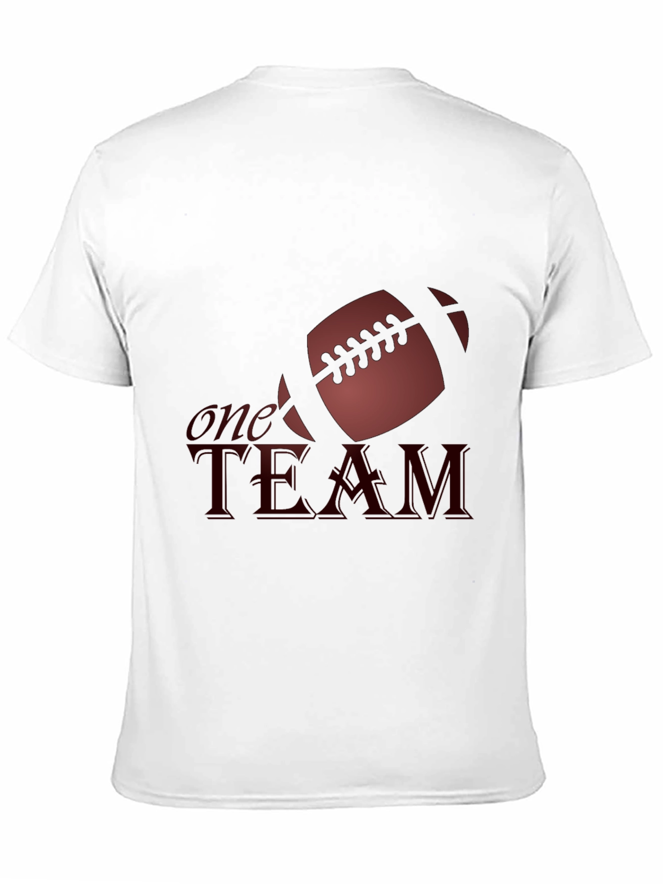 One Team Football Graphic Tee - Black