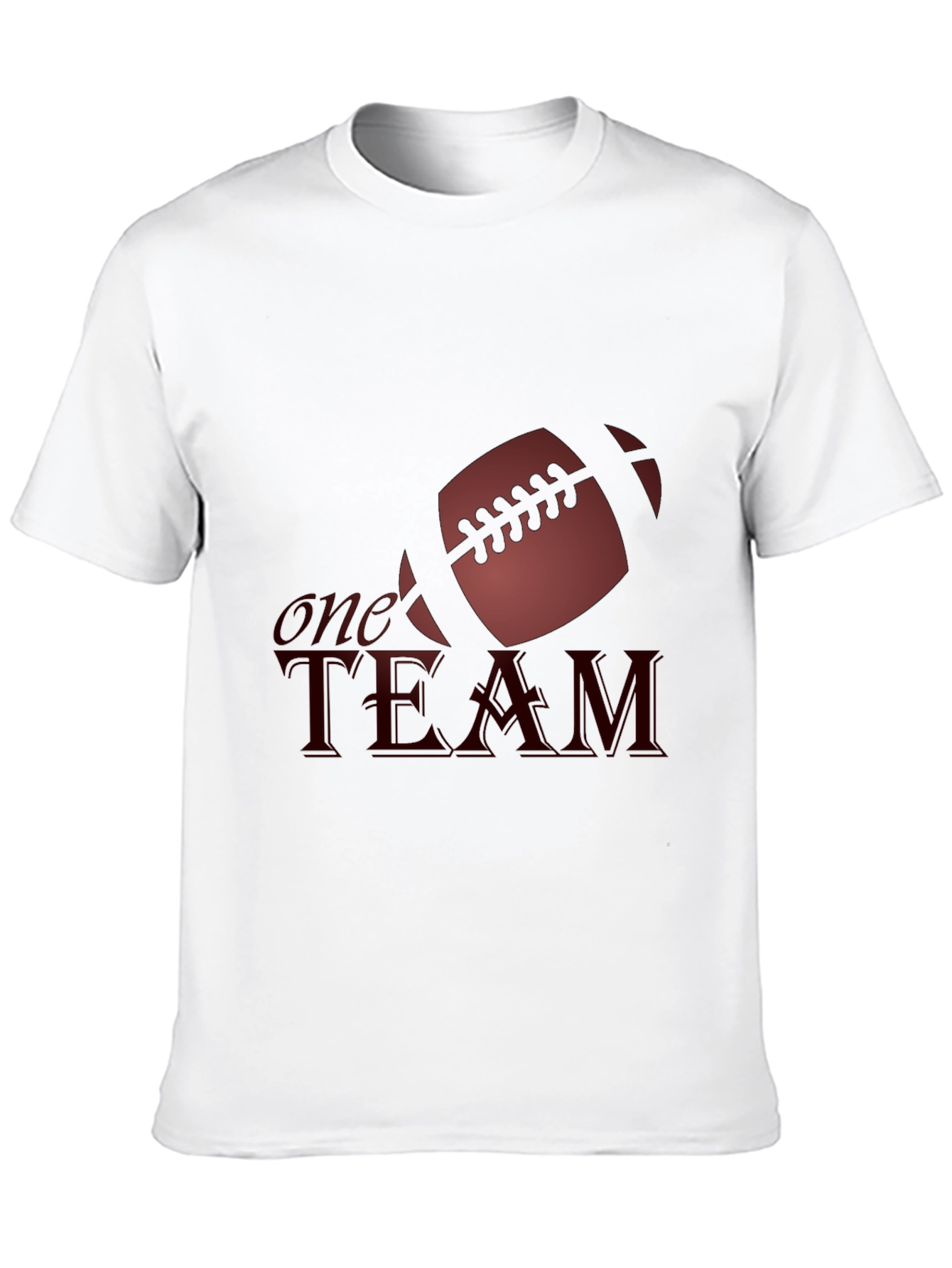 One Team Football Graphic Tee - Black