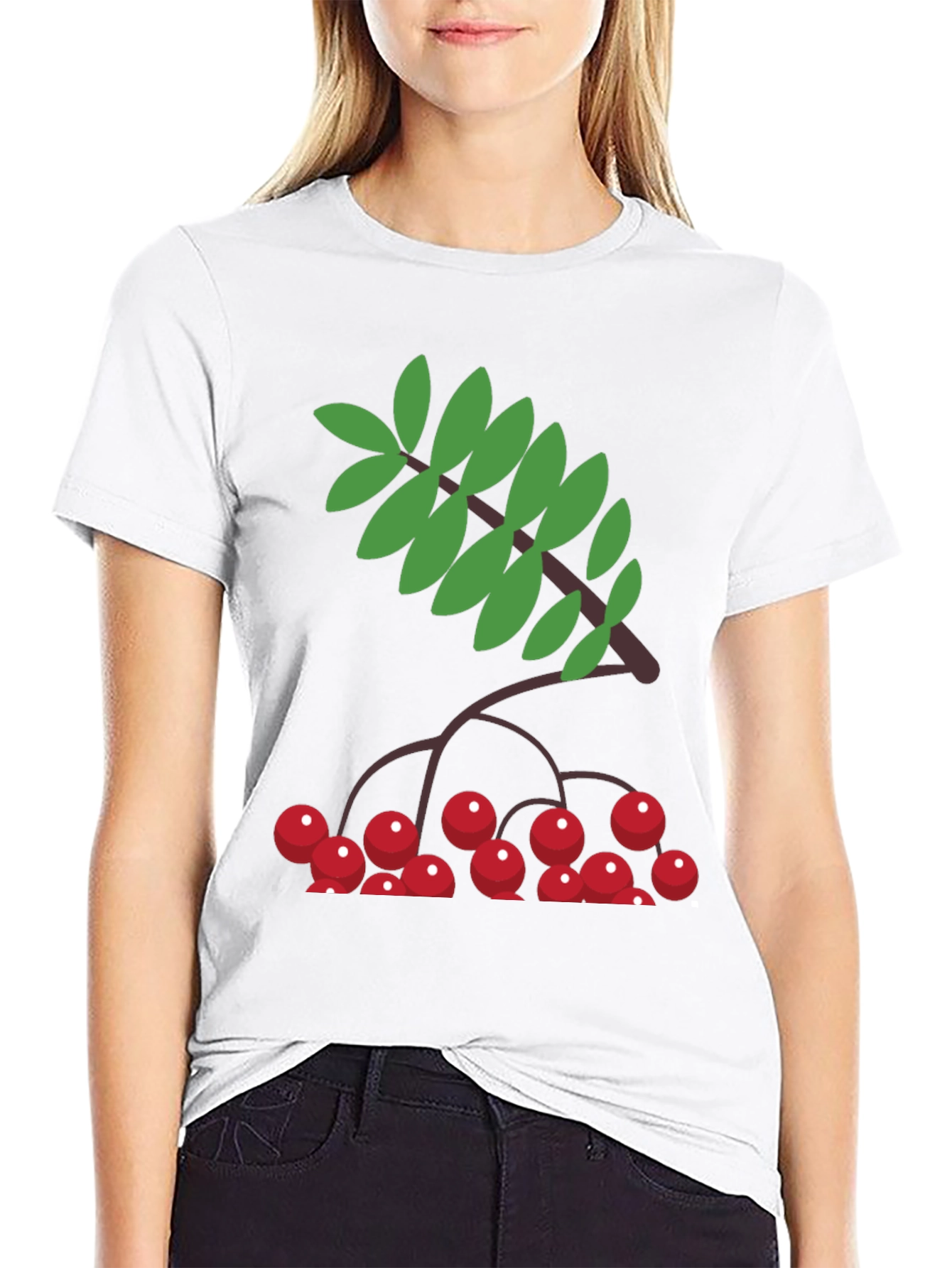 Rowan Berry T-Shirt - Nature Inspired Design