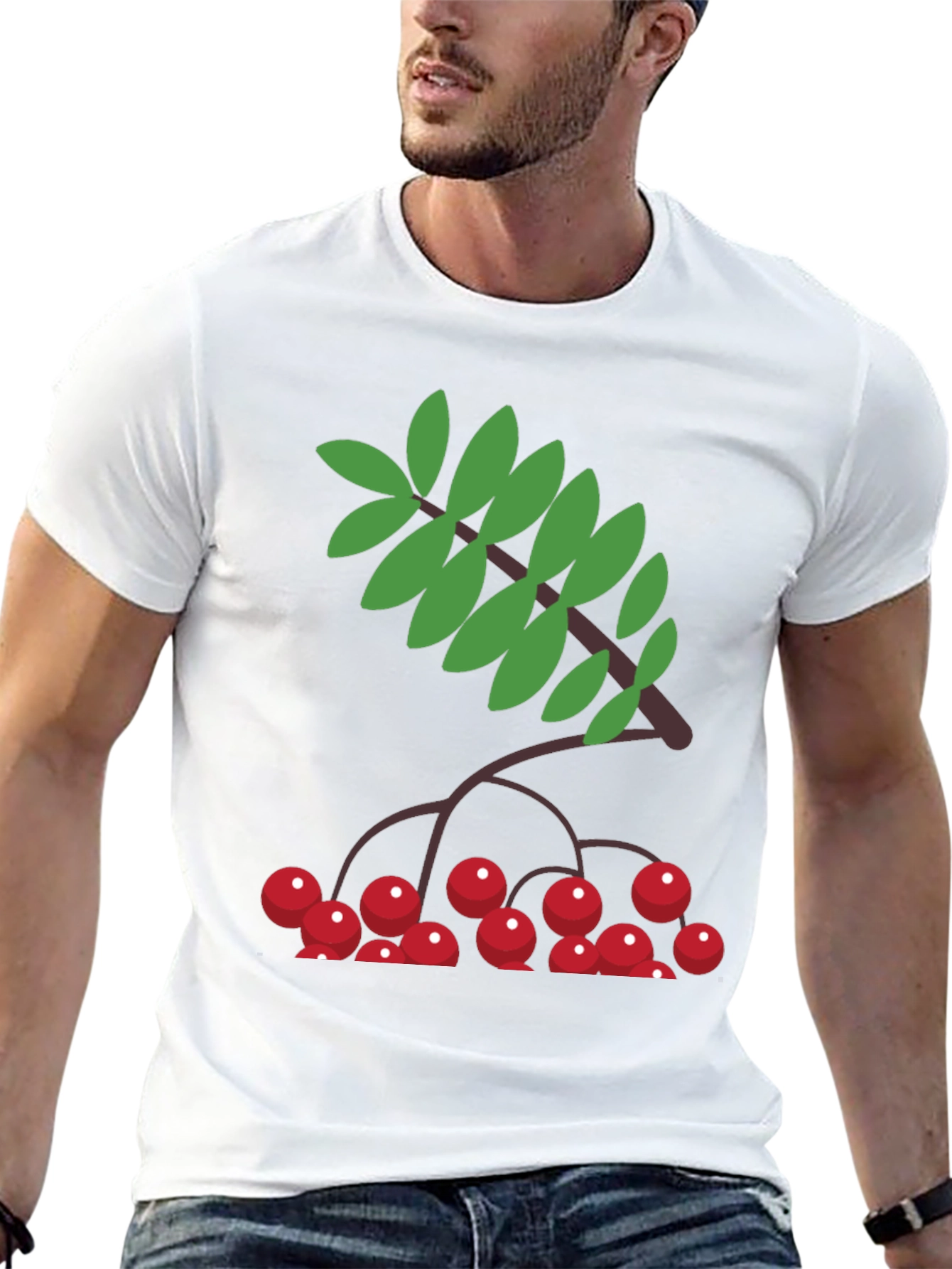 Rowan Berry T-Shirt - Nature Inspired Design
