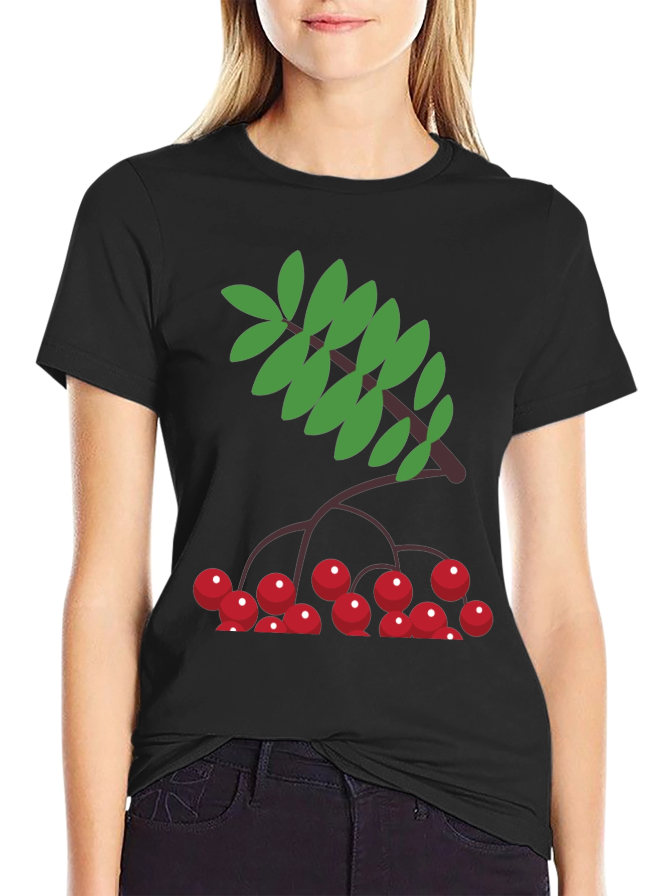 Rowan Berry T-Shirt - Nature Inspired Design