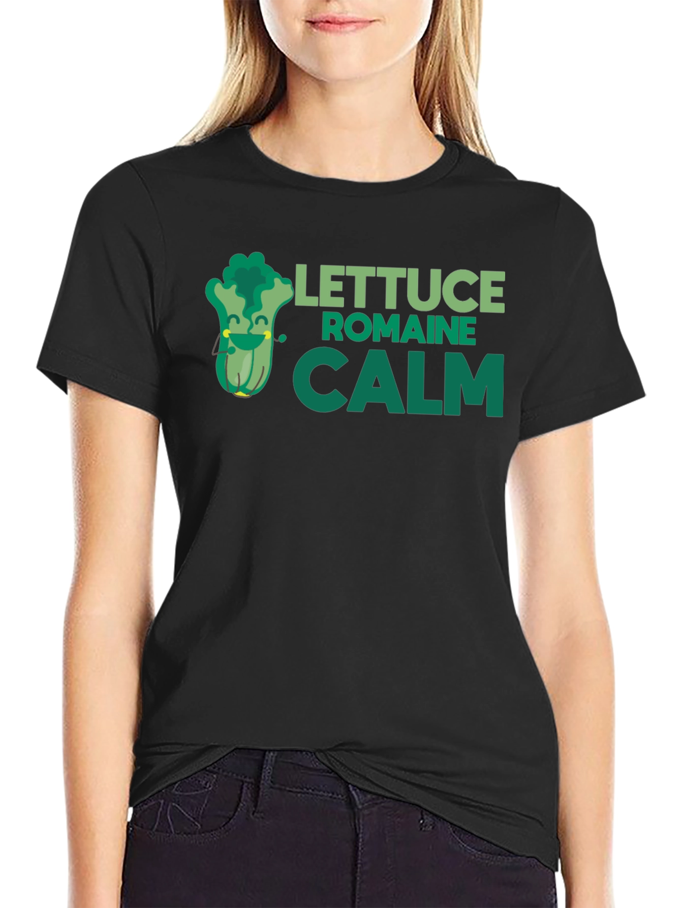 Lettuce Romaine Calm Graphic Tee