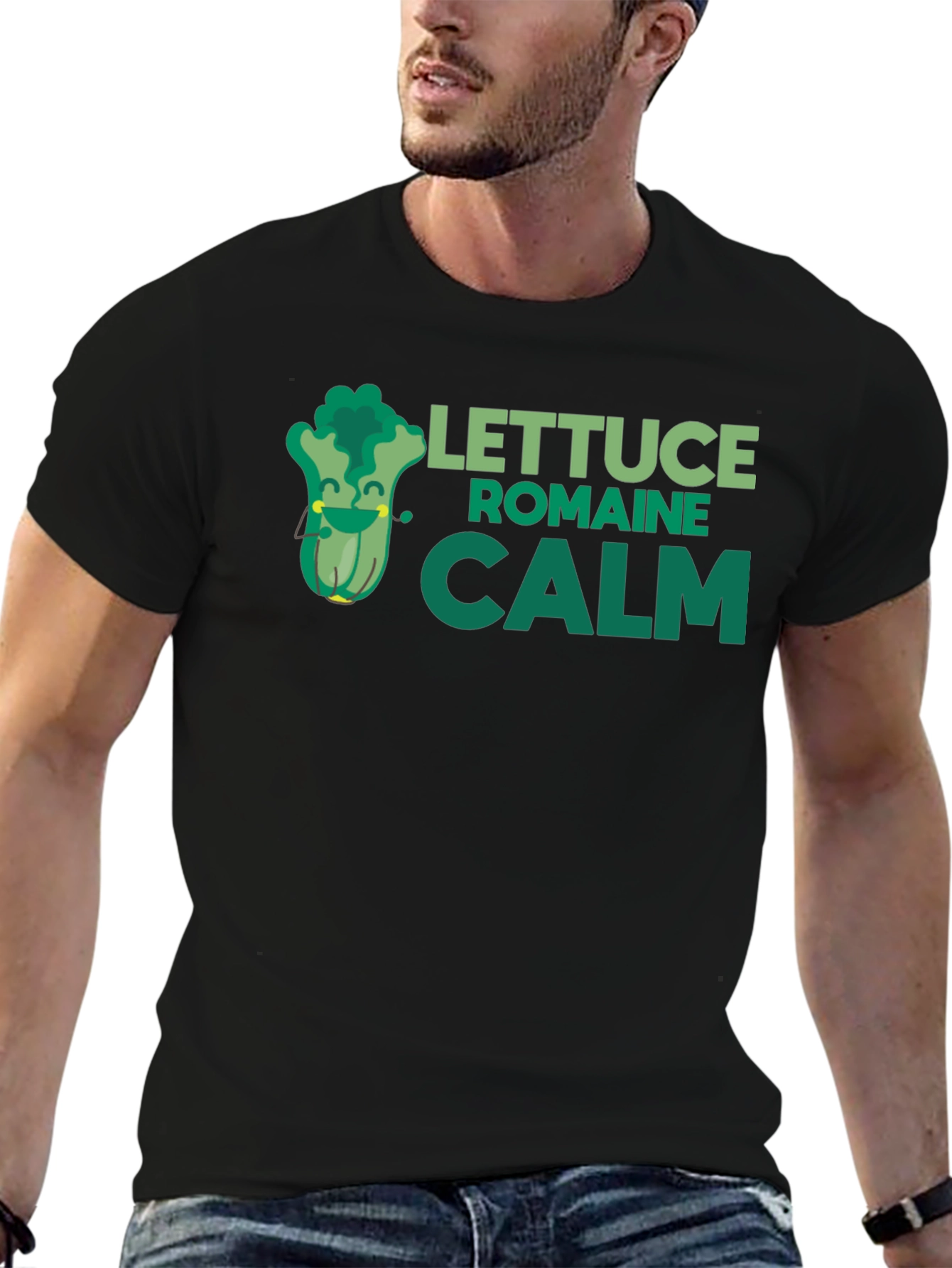 Lettuce Romaine Calm Graphic Tee
