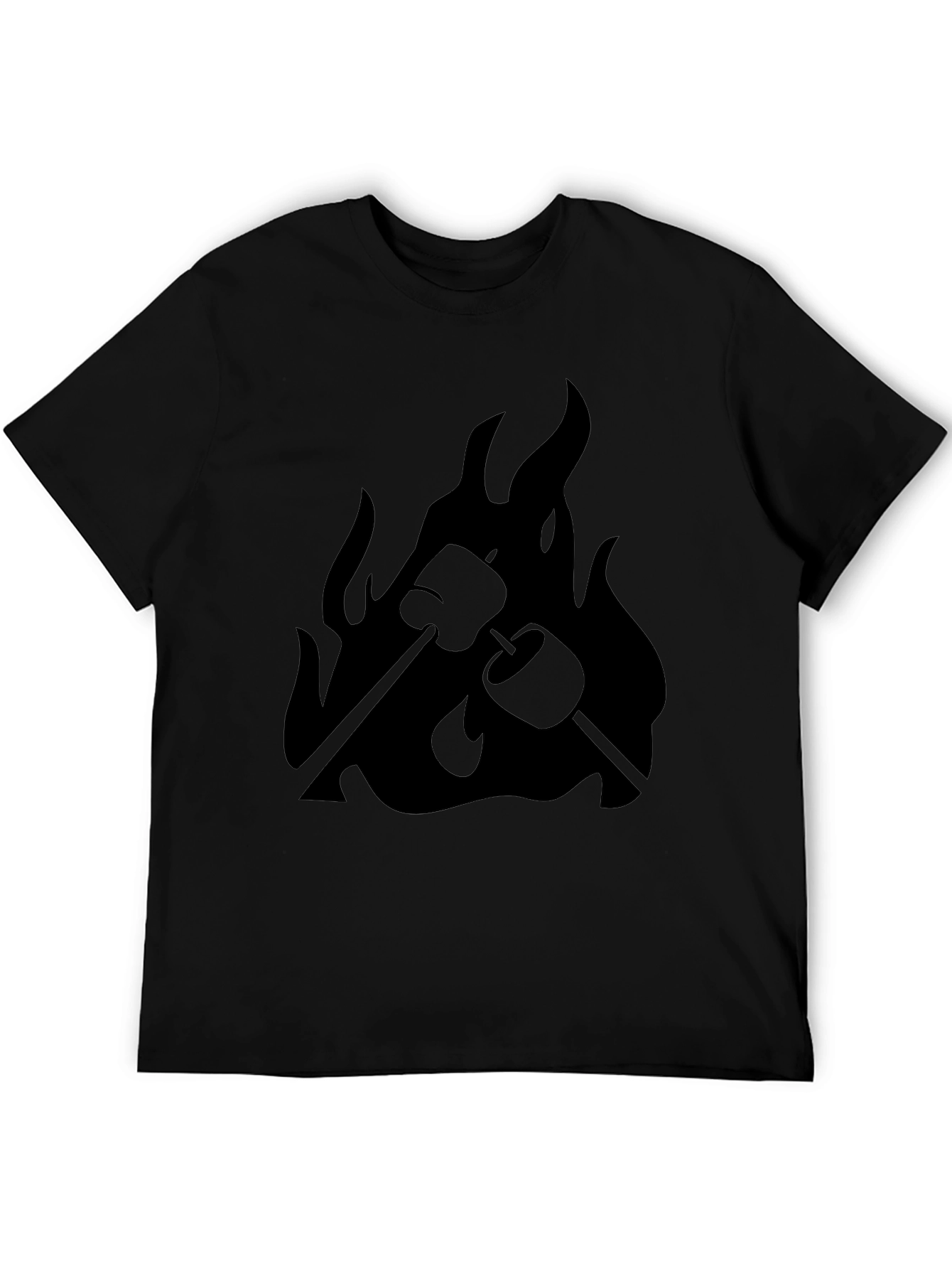 Marshmallow Roasting T-Shirt - Black