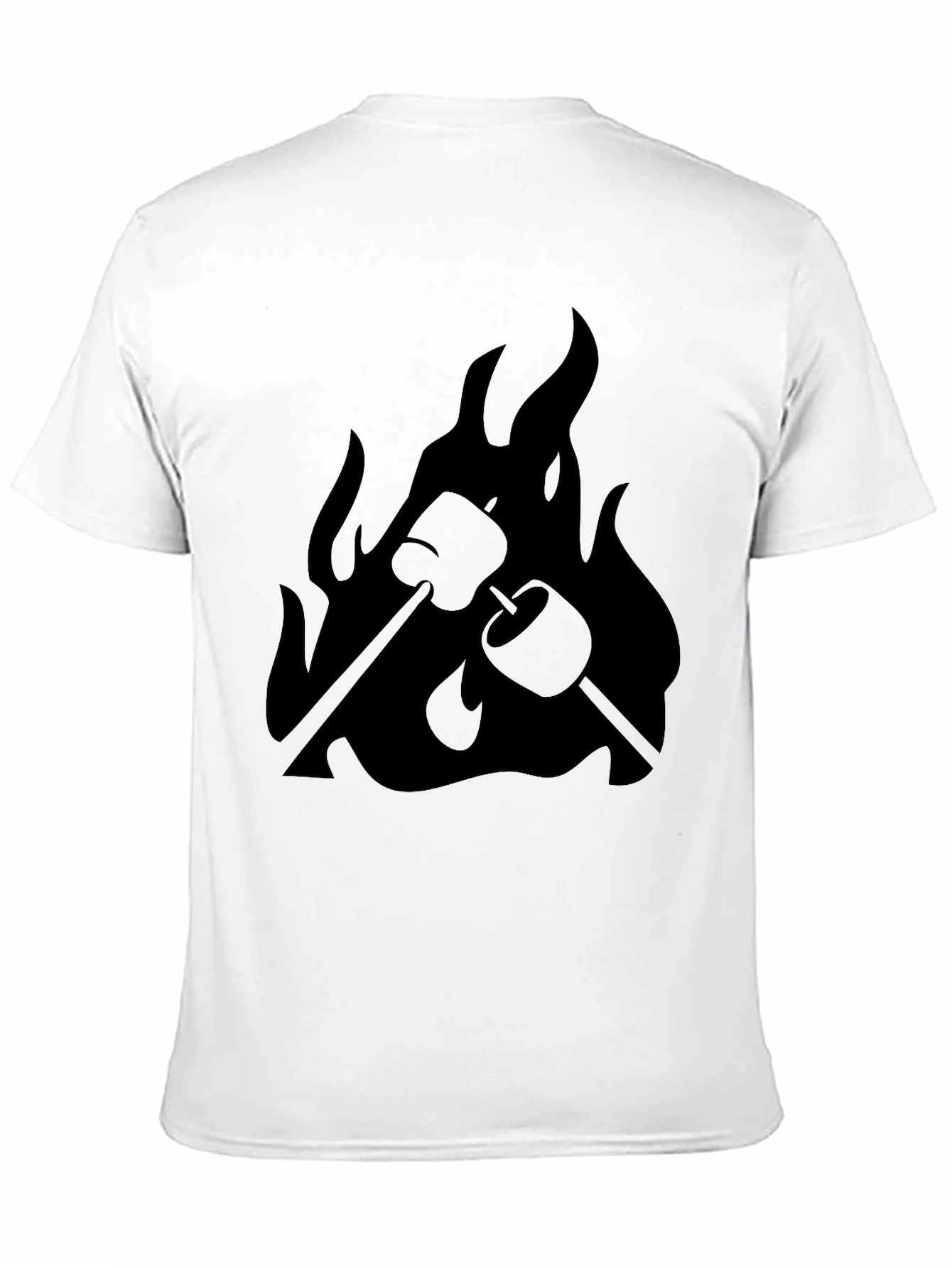 Marshmallow Roasting T-Shirt - Black