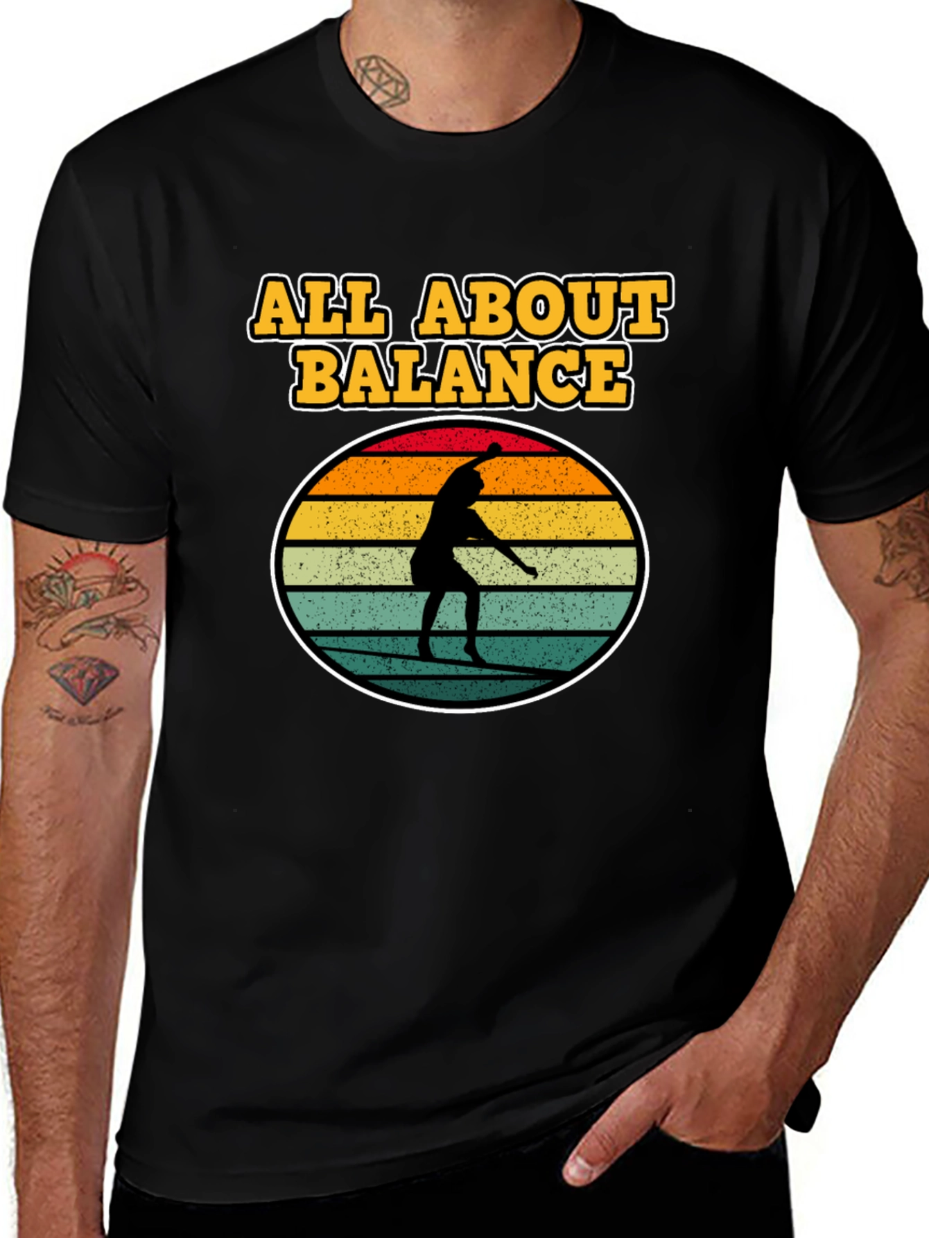 All About Balance Graphic Tee