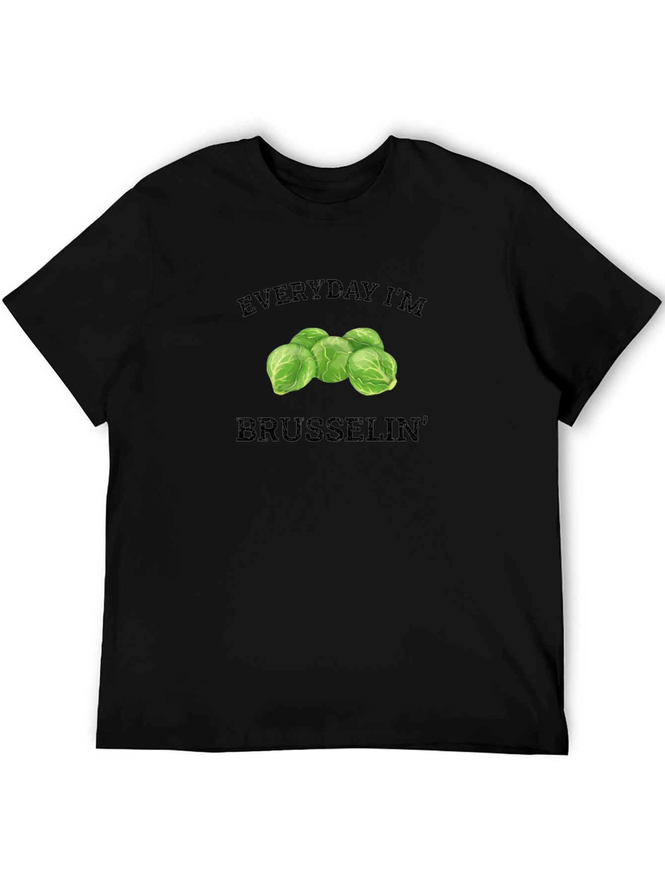 Everyday Im Brusselsin T-Shirt - Funny Vegetable Pun Tee