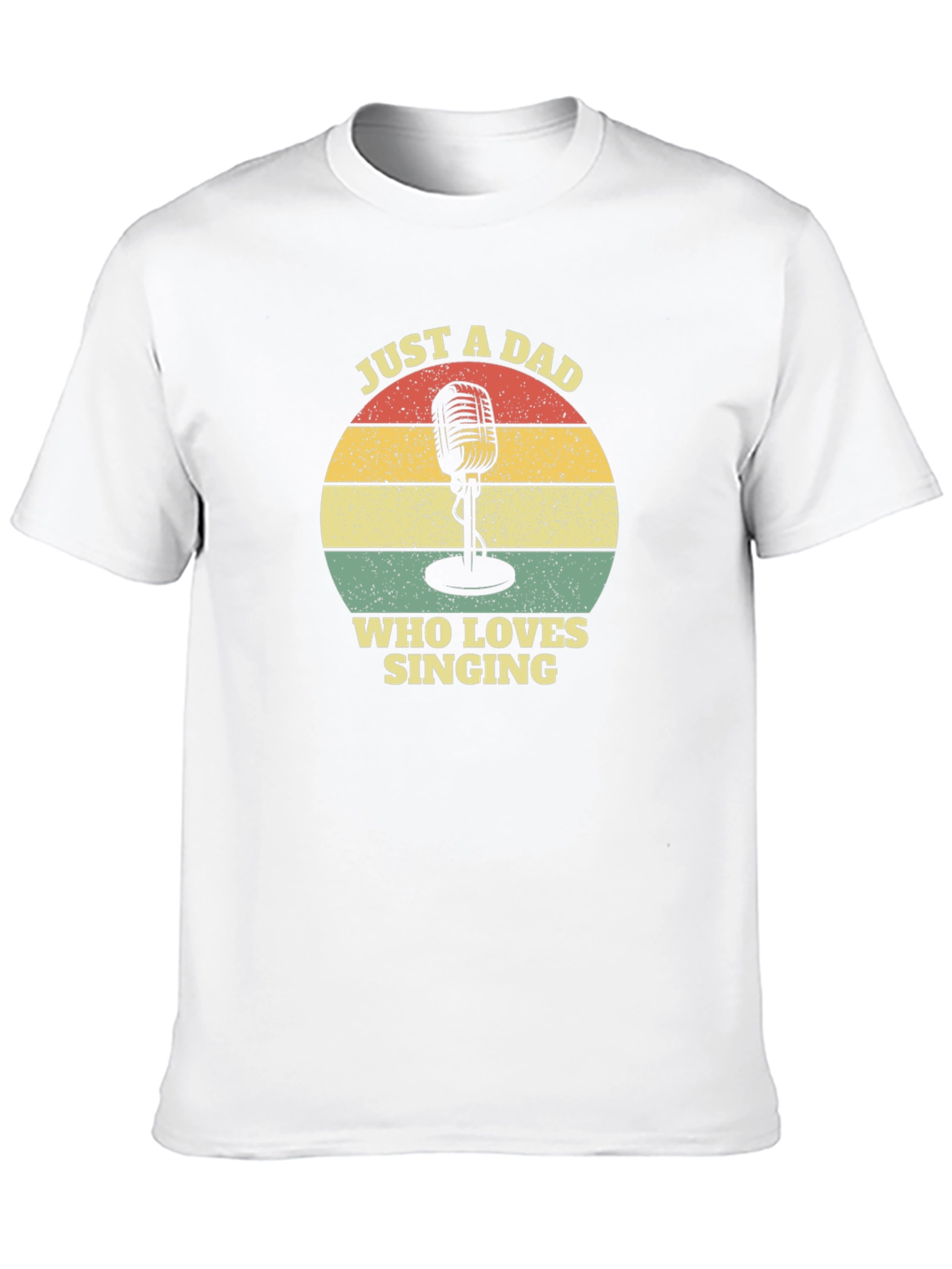 Dad Who Loves Singing T-Shirt