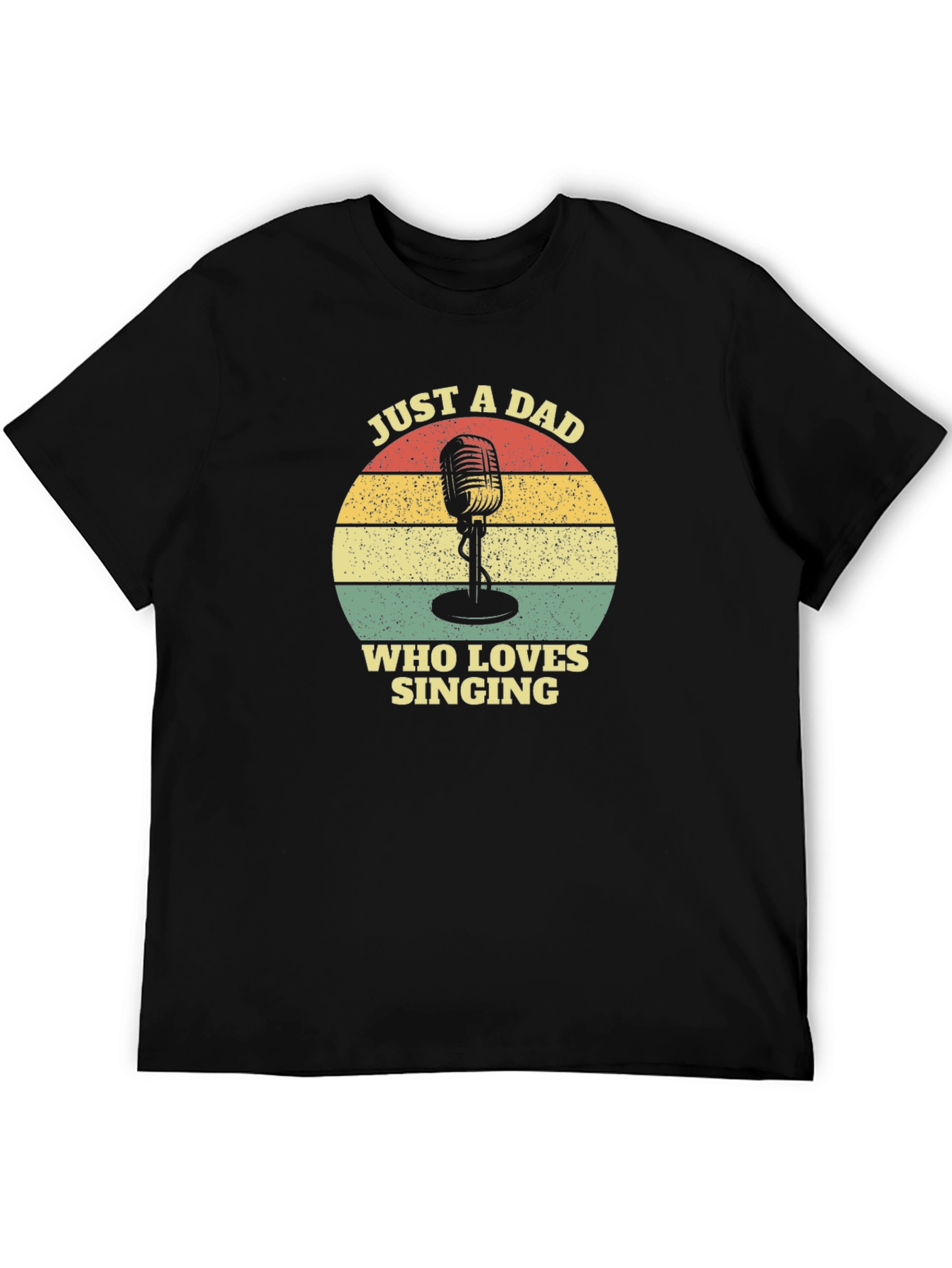 Dad Who Loves Singing T-Shirt