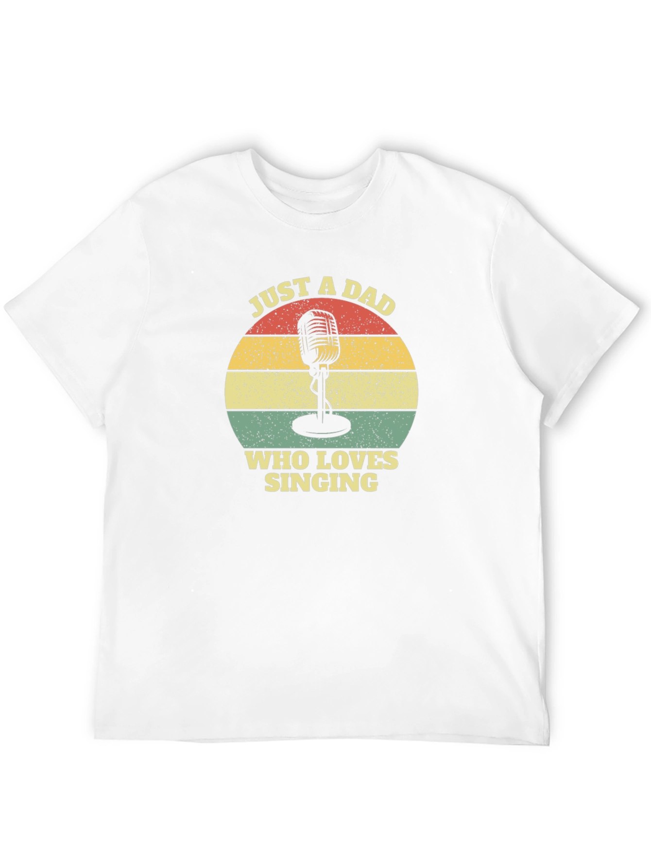 Dad Who Loves Singing T-Shirt