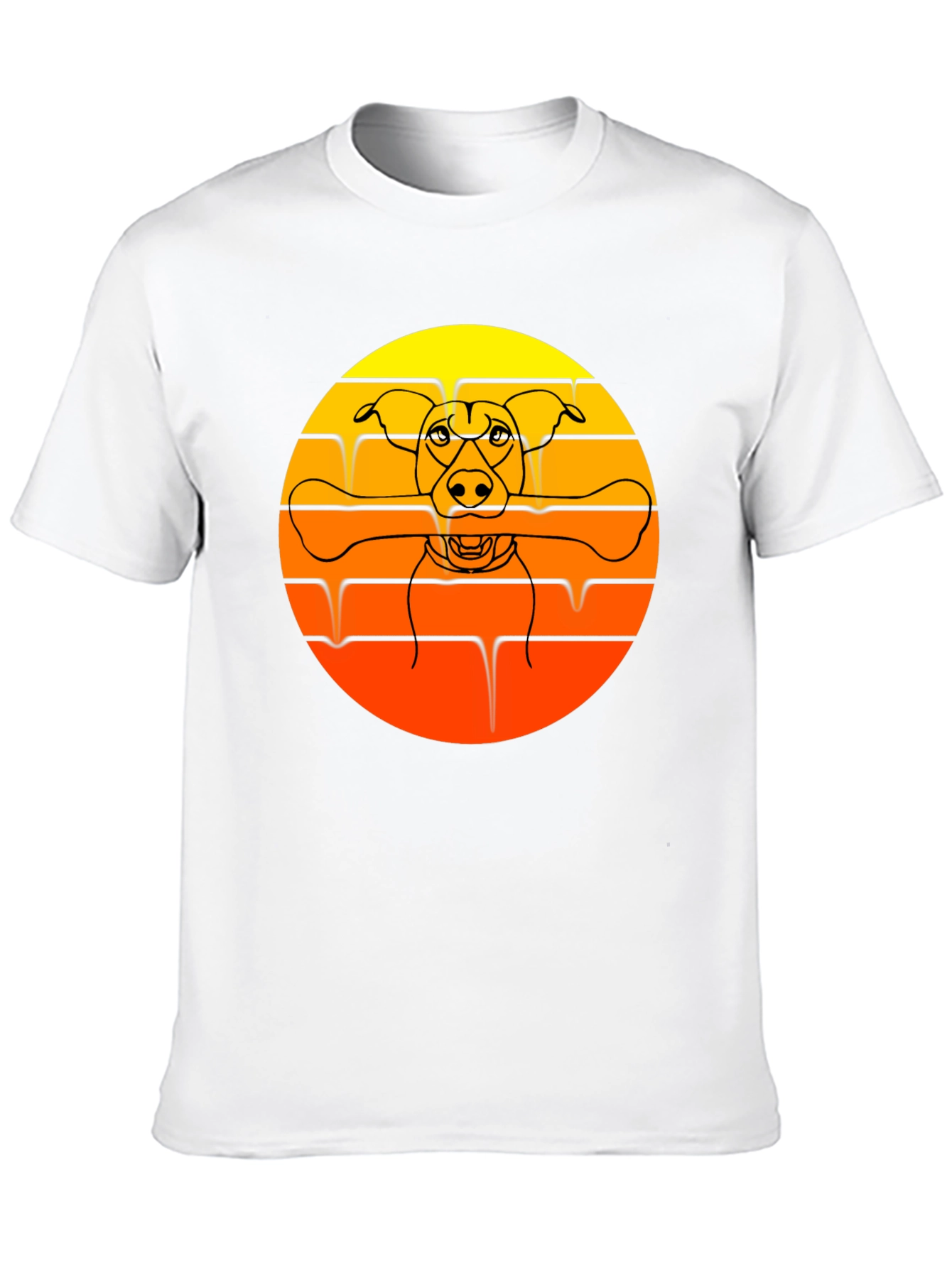Dog & Bone Sunset Graphic Tee