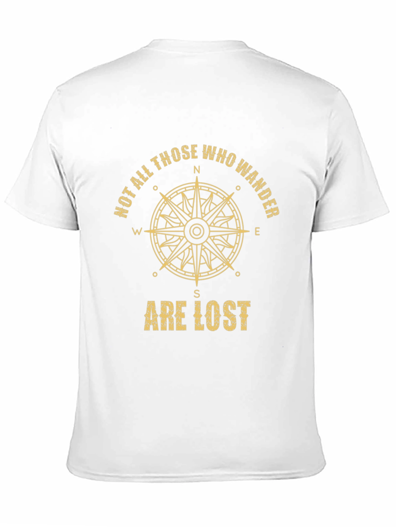 Wanderlust Compass Graphic T-Shirt - Adventure Awaits!