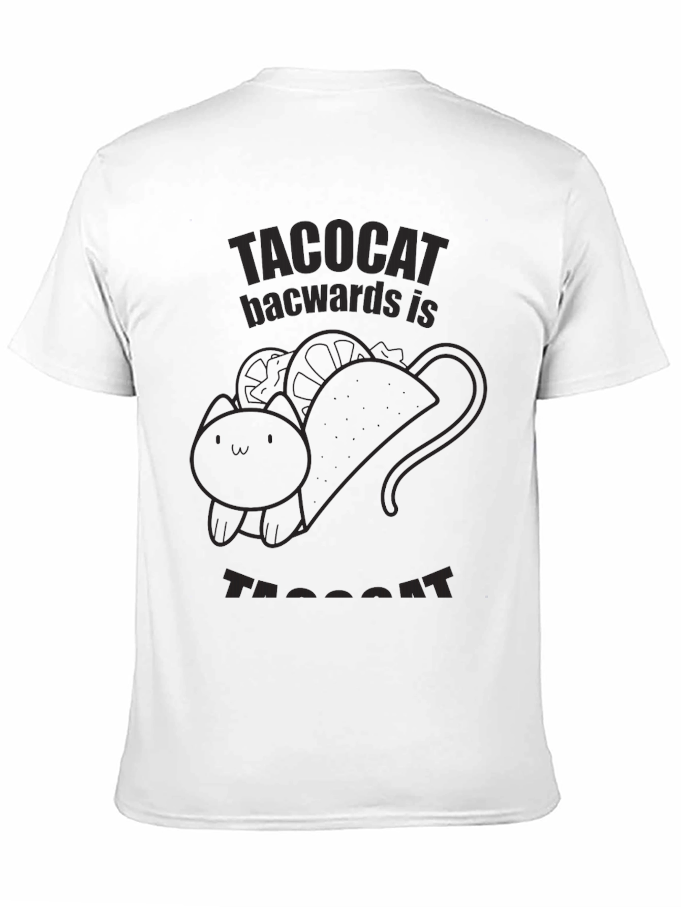 Taco Cat Backwards is Taco Cat Funny T-Shirt