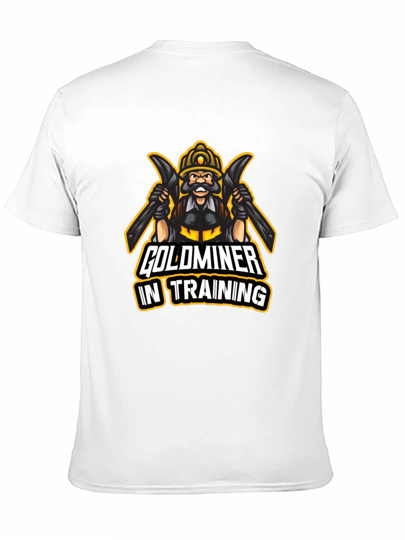 Goldminer In Training Black T-Shirt