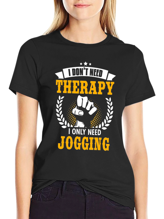 Jogging Therapy Graphic T-Shirt