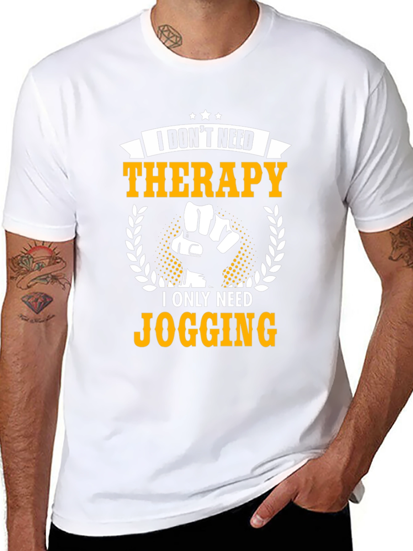Jogging Therapy Graphic T-Shirt