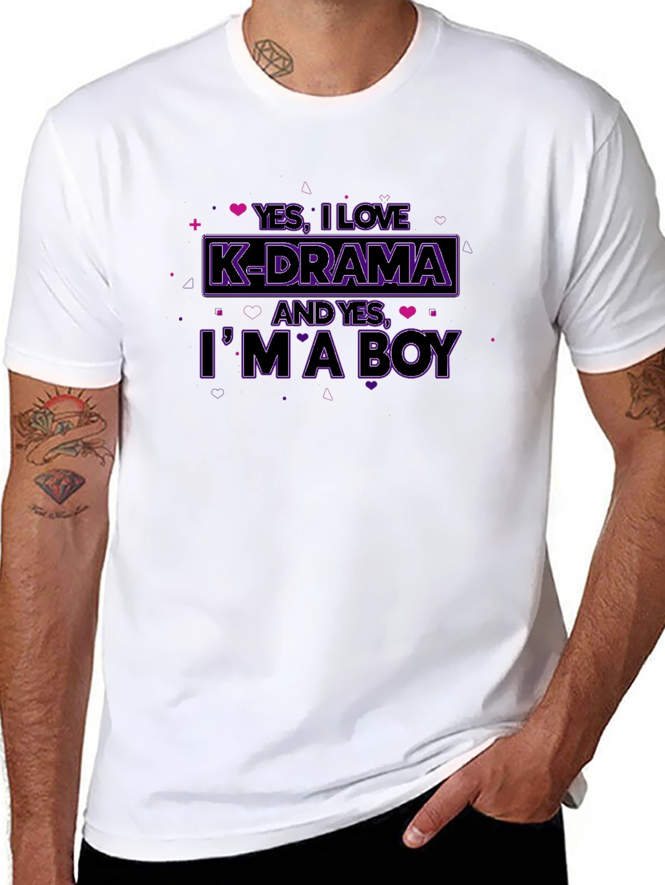 K-Drama Lover T-Shirt - Yes Im a Boy