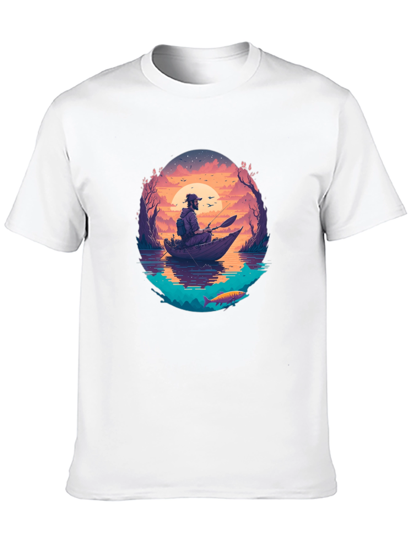 Fishing Sunset T-Shirt