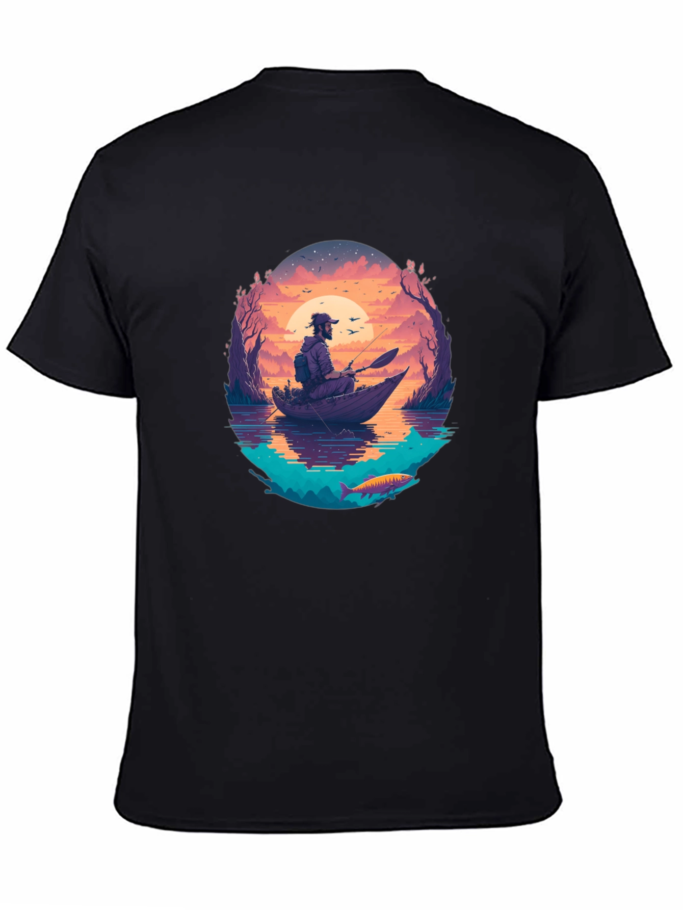 Fishing Sunset T-Shirt