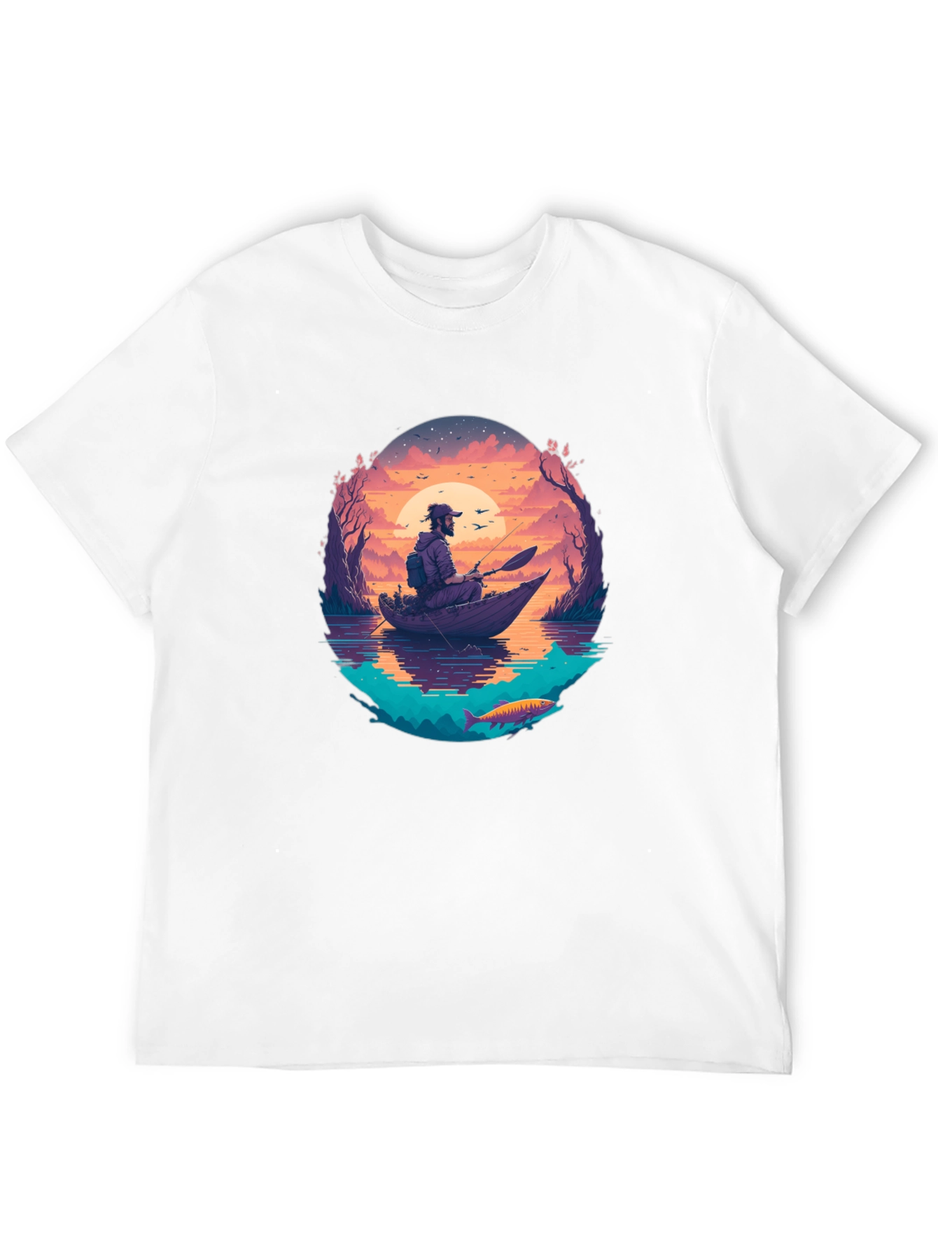 Fishing Sunset T-Shirt