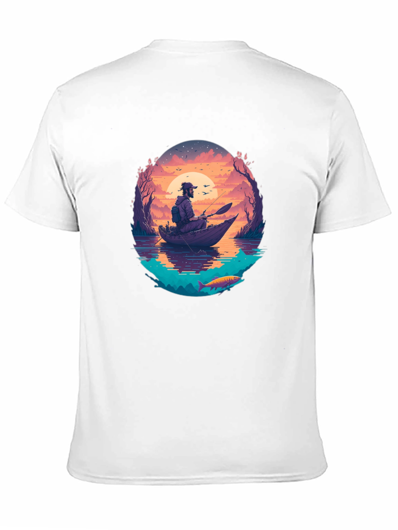 Fishing Sunset T-Shirt