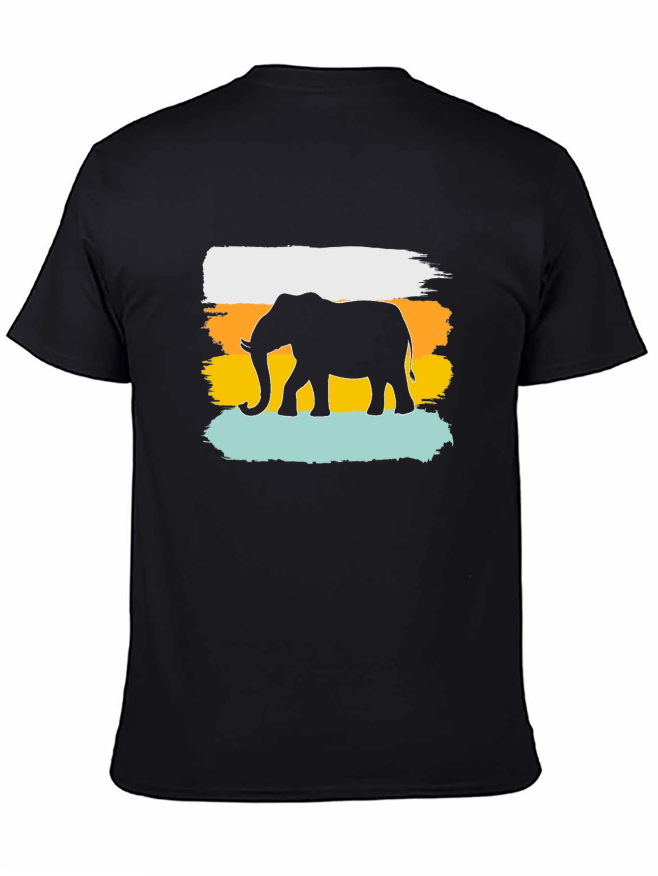 Elephant Silhouette Graphic Tee