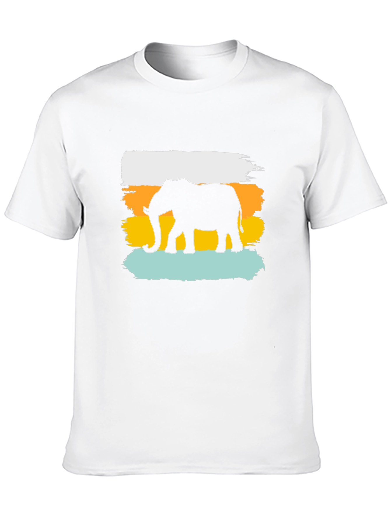 Elephant Silhouette Graphic Tee