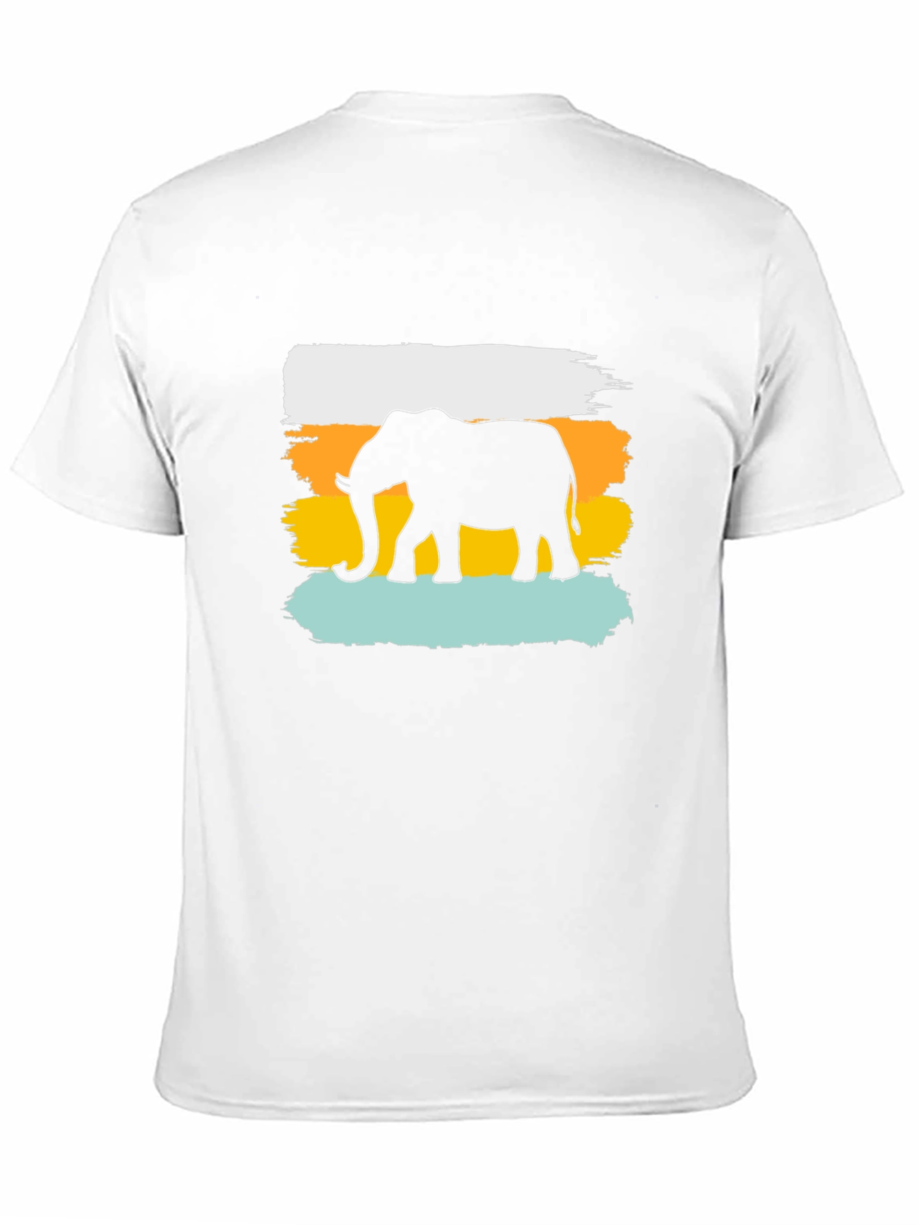Elephant Silhouette Graphic Tee