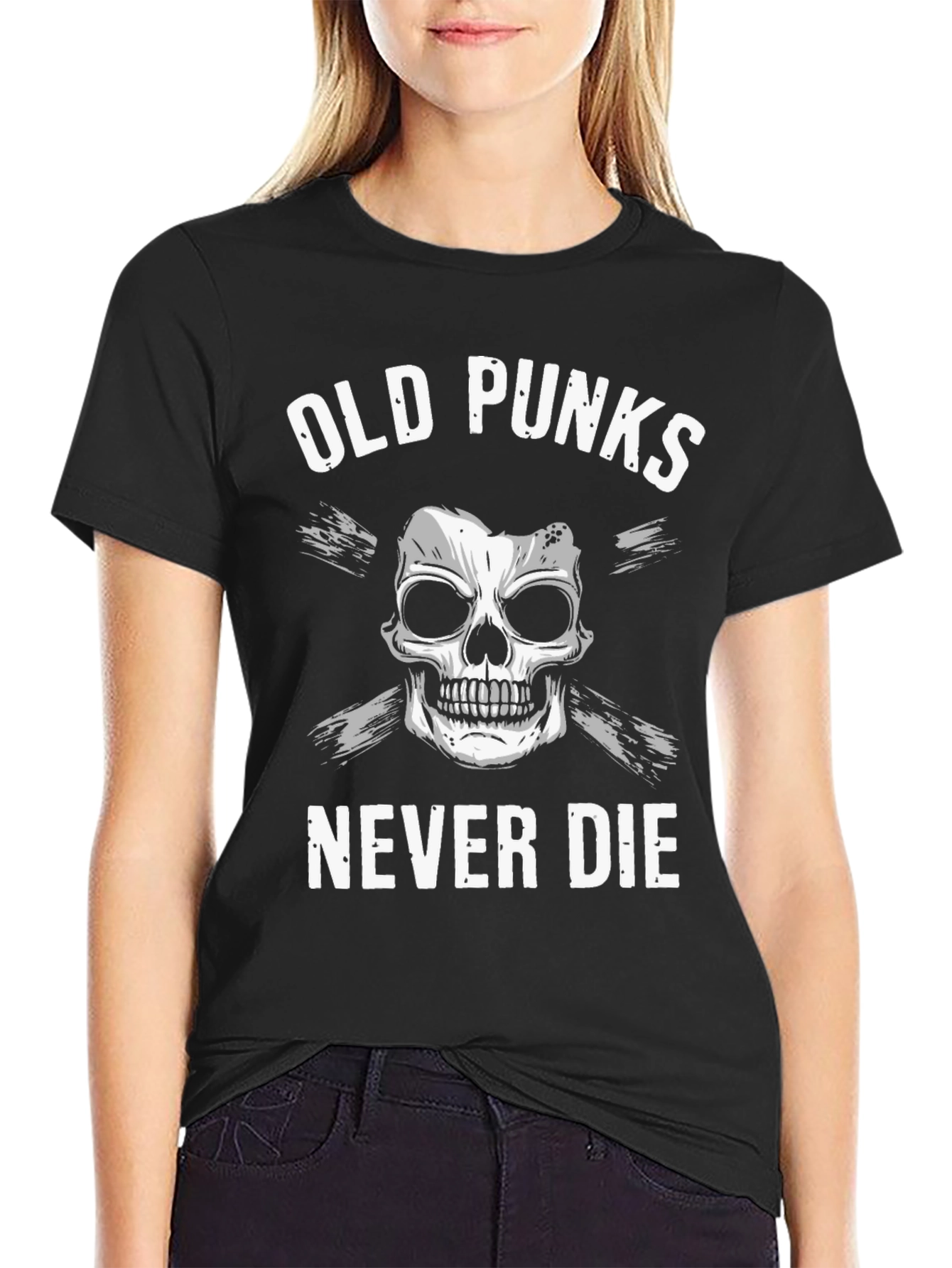Old Punks Never Die Graphic Tee