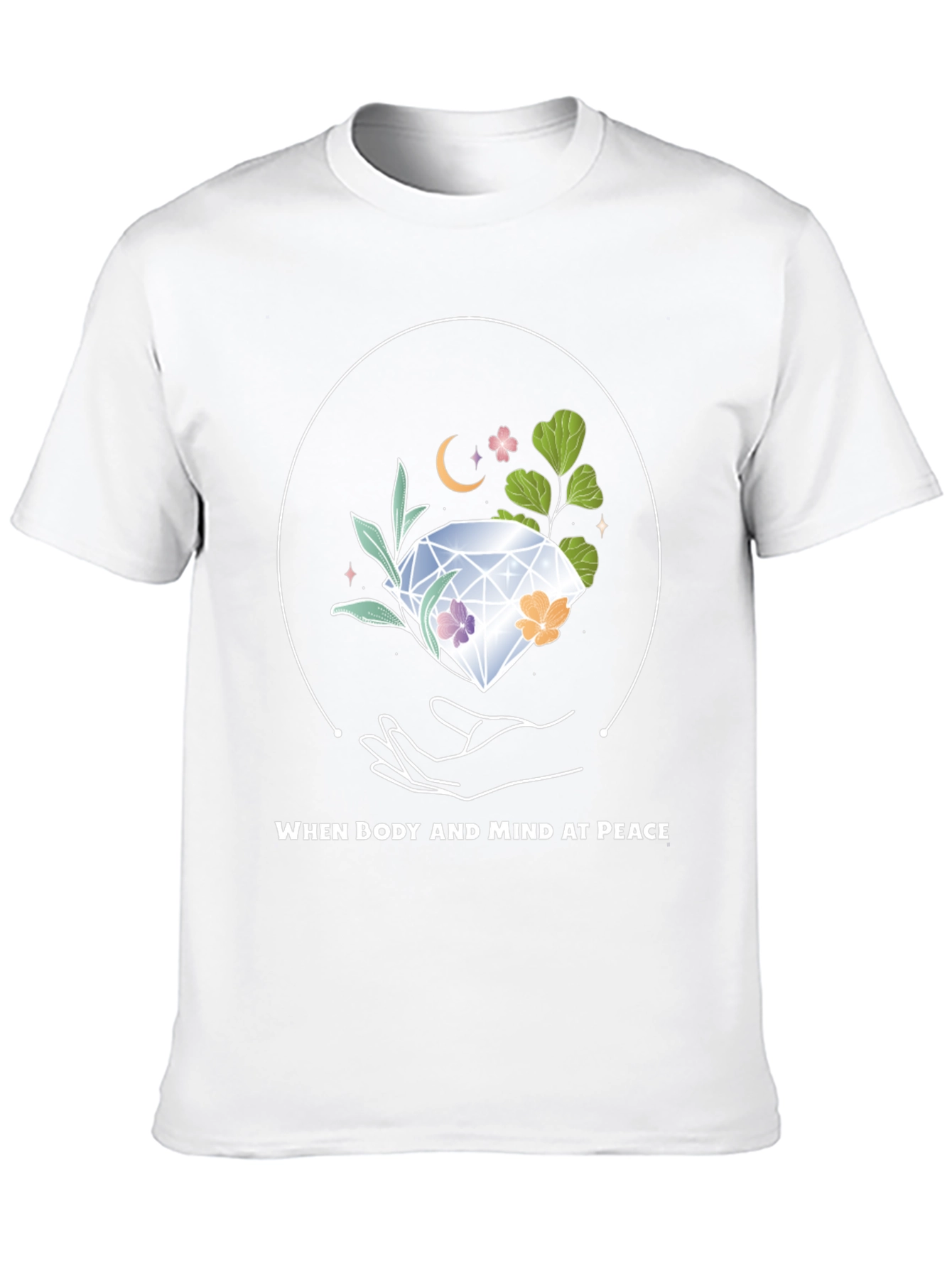 Peaceful Mind T-Shirt: Body and Mind at Peace Design