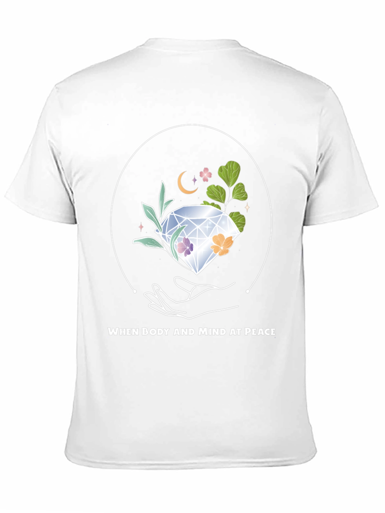 Peaceful Mind T-Shirt: Body and Mind at Peace Design