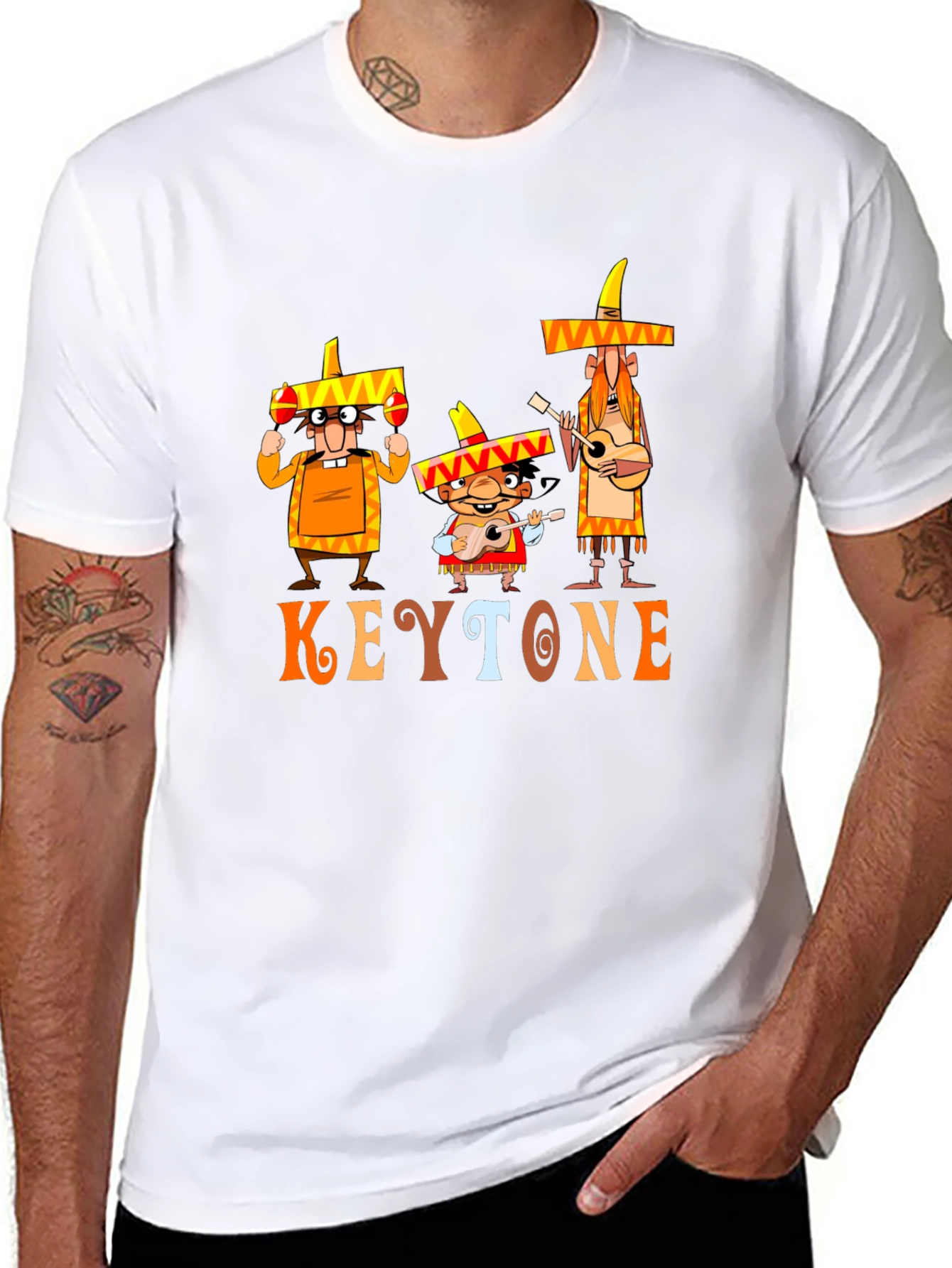Keystone Mariachi Band T-Shirt - Fun Graphic Tee