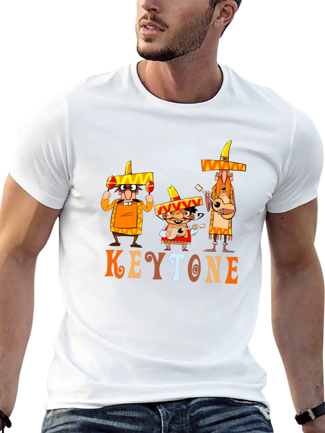 Keystone Mariachi Band T-Shirt - Fun Graphic Tee