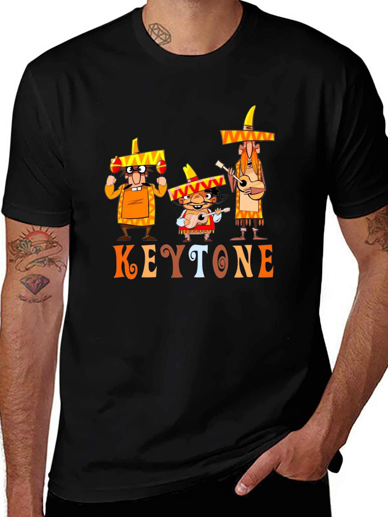 Keystone Mariachi Band T-Shirt - Fun Graphic Tee