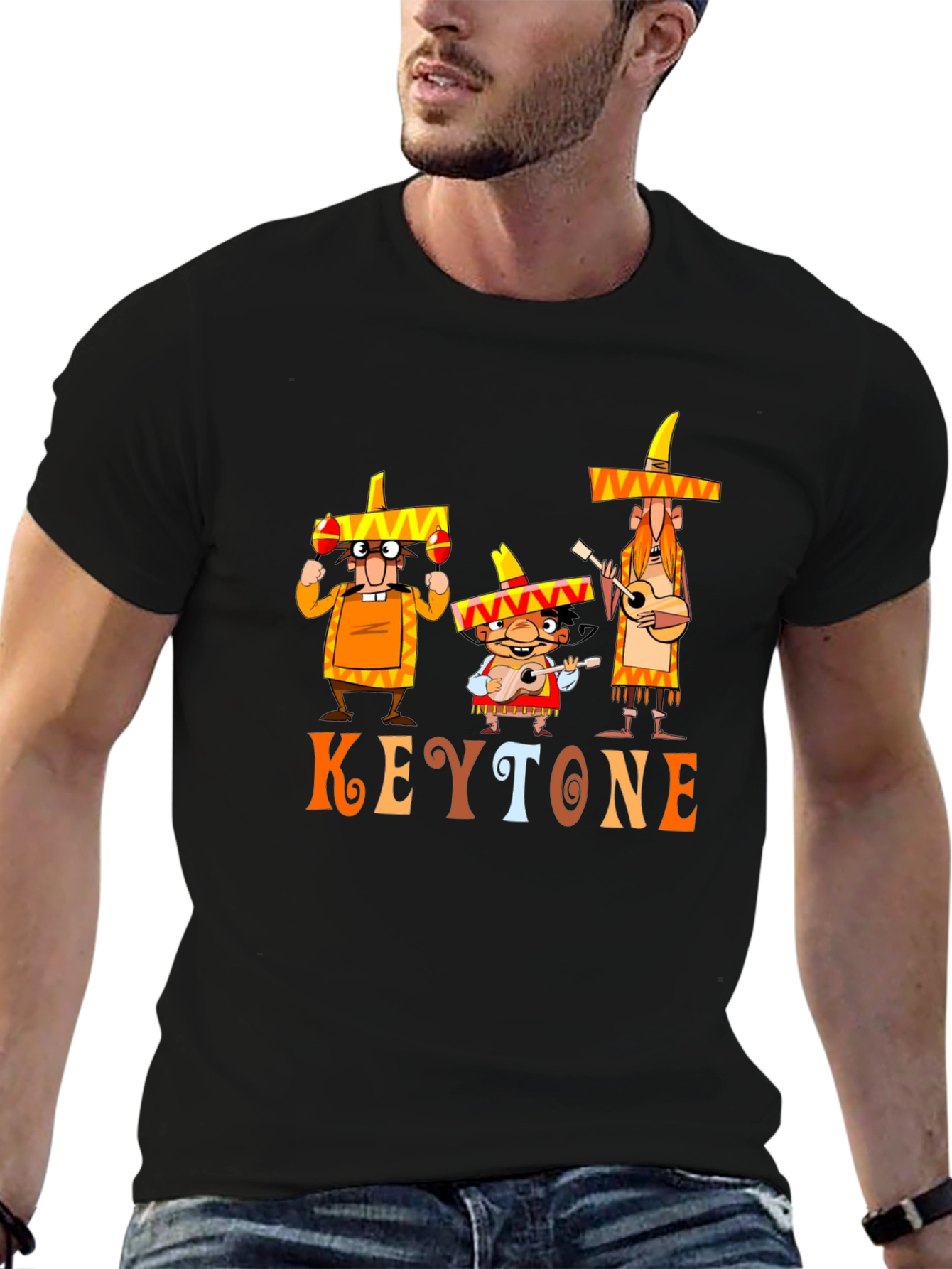 Keystone Mariachi Band T-Shirt - Fun Graphic Tee