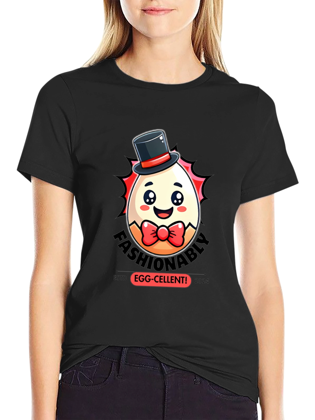Fashionably Egg-cellent Graphic Tee