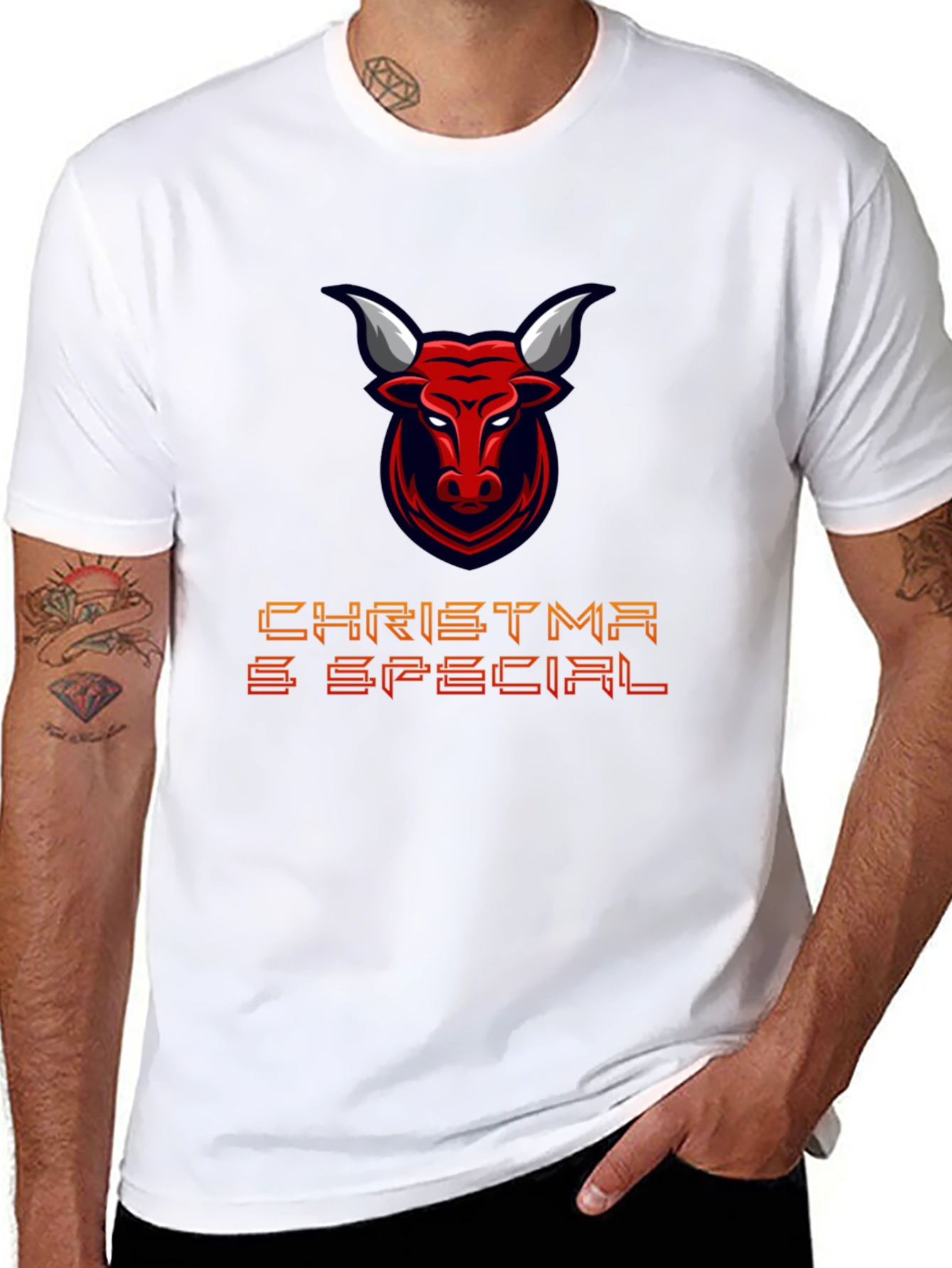 Red Bull Christmas Special Black T-Shirt