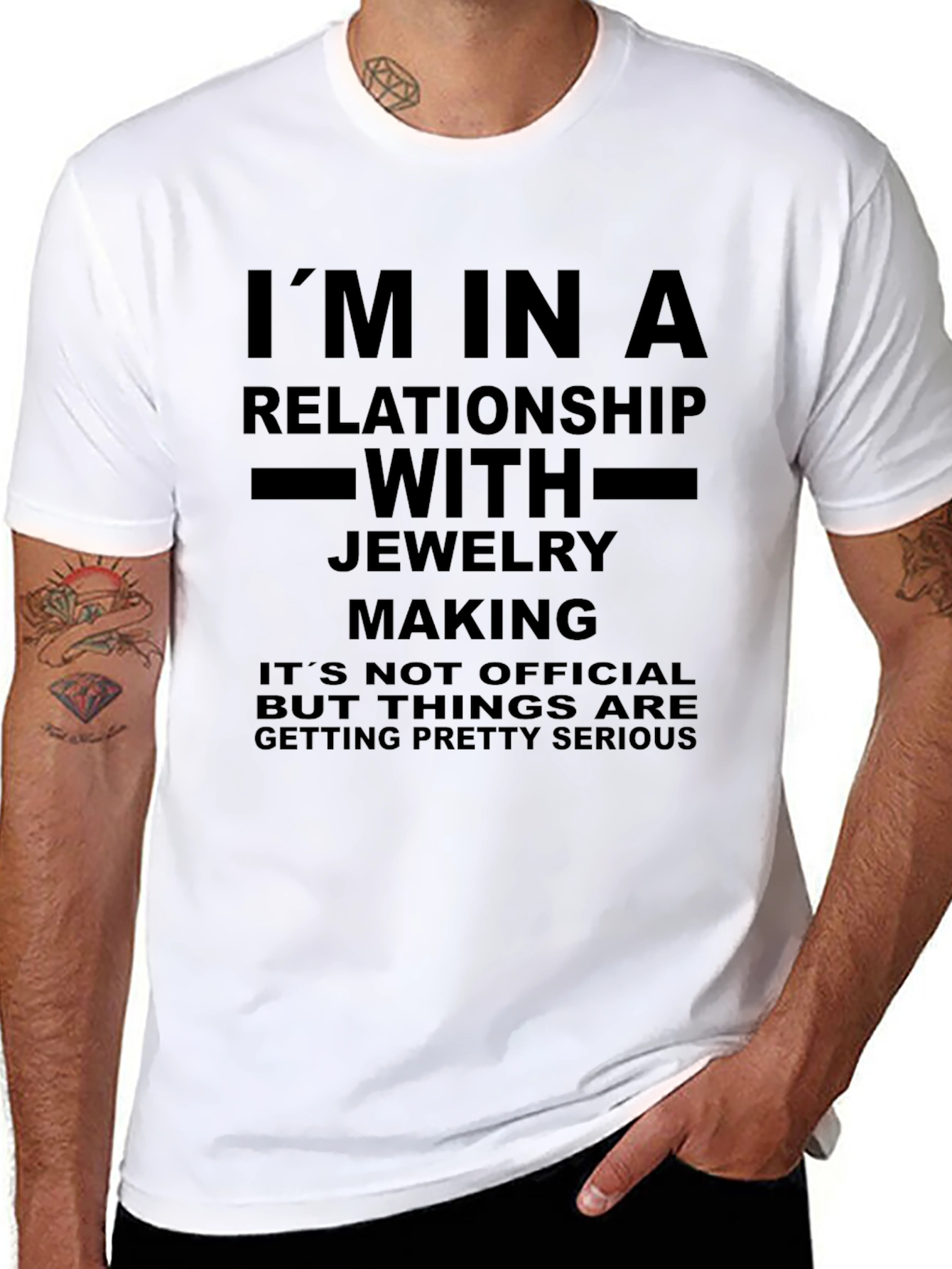 Jewelry Making Relationship Graphic T-Shirt