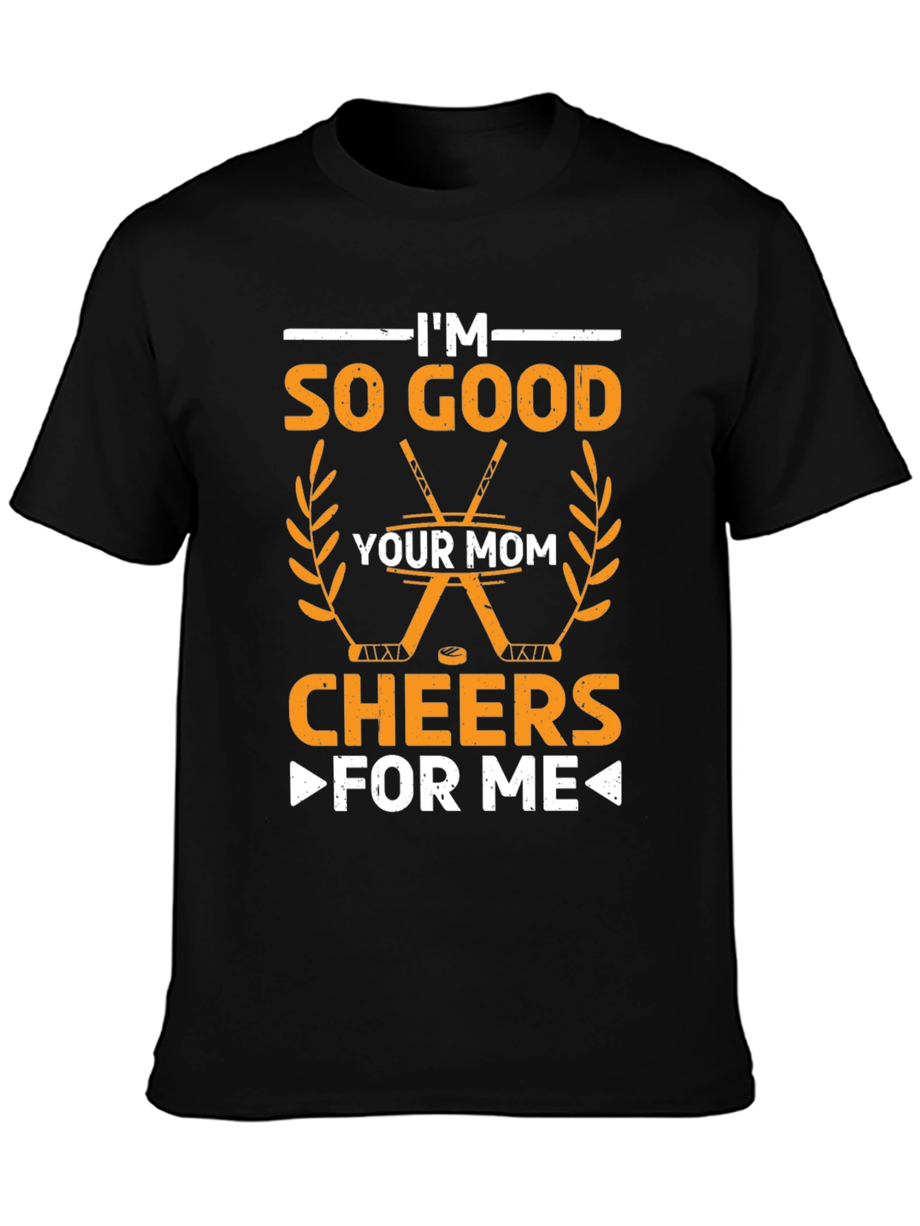 Funny Hockey Mom Graphic T-Shirt