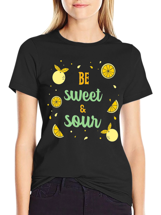 Be Sweet & Sour Graphic Tee - Trendy Unisex T-Shirt