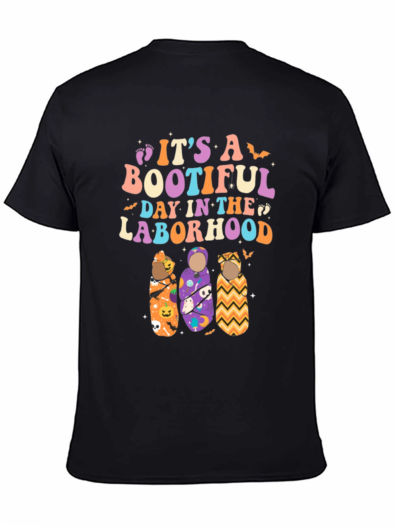 Bootiful Laborhood Halloween Baby T-Shirt