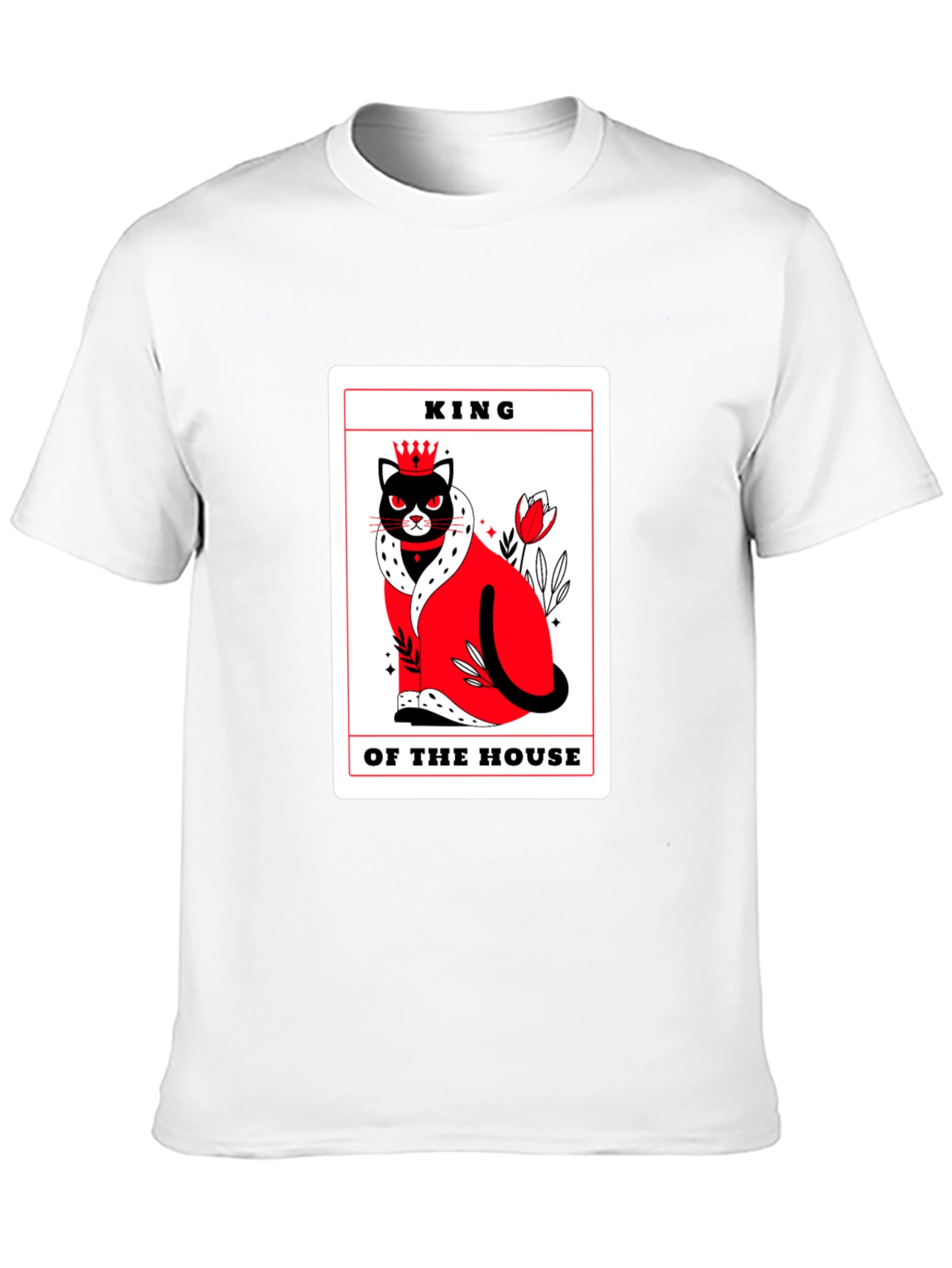 King of the House Cat T-Shirt