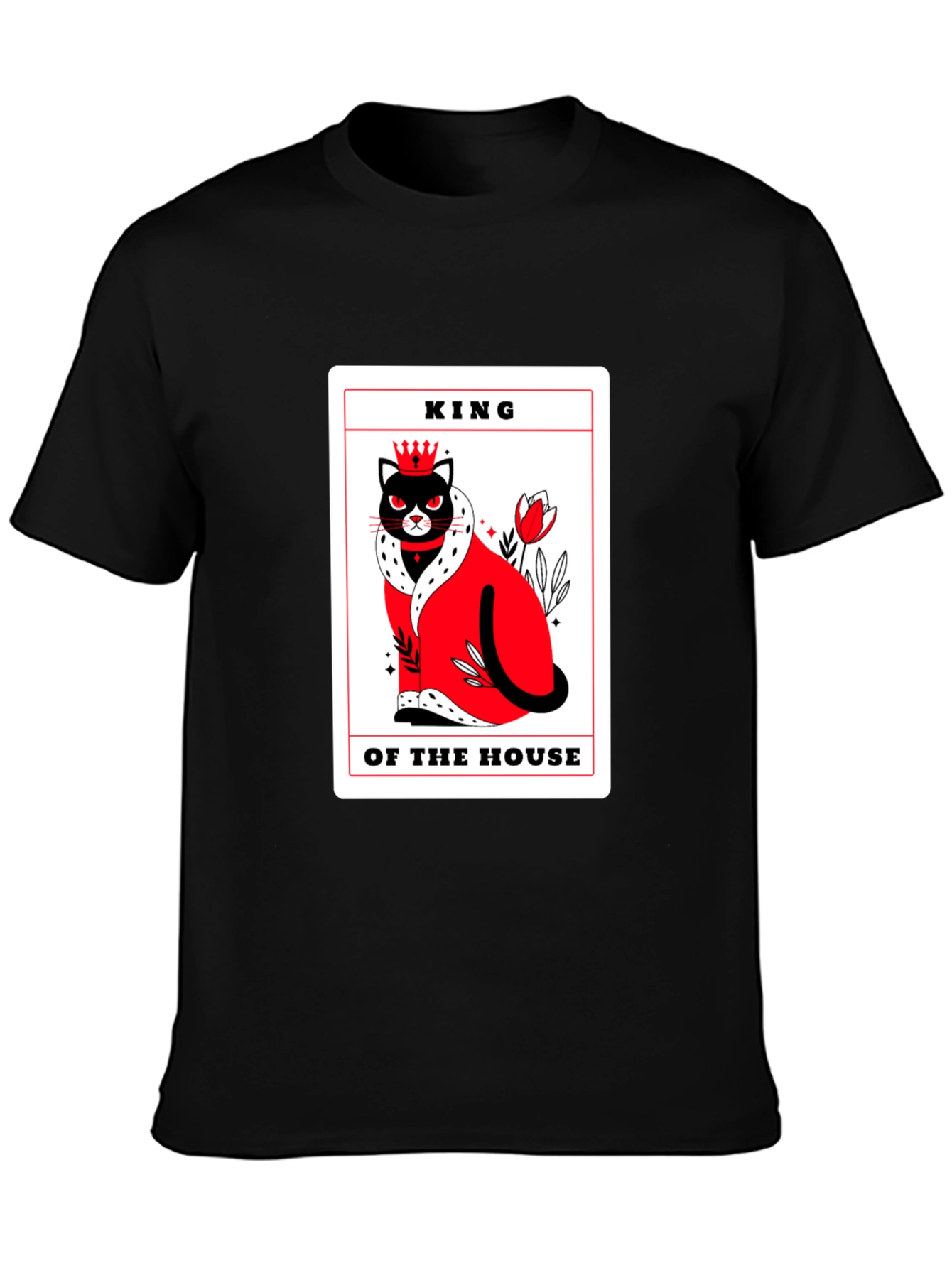 King of the House Cat T-Shirt