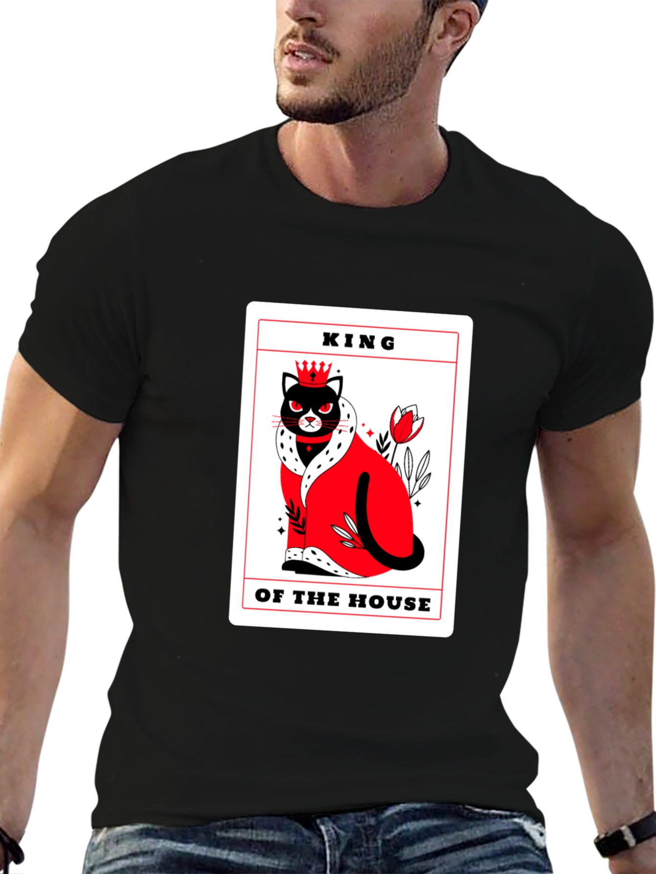 King of the House Cat T-Shirt
