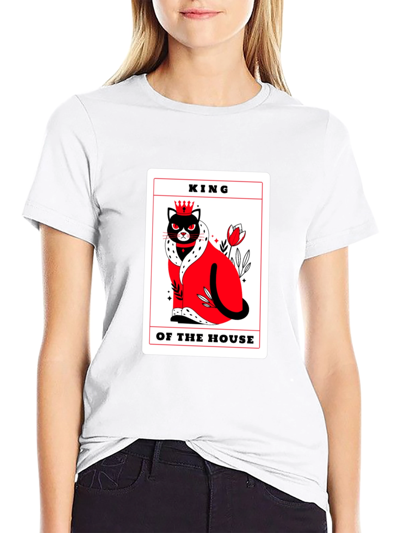 King of the House Cat T-Shirt