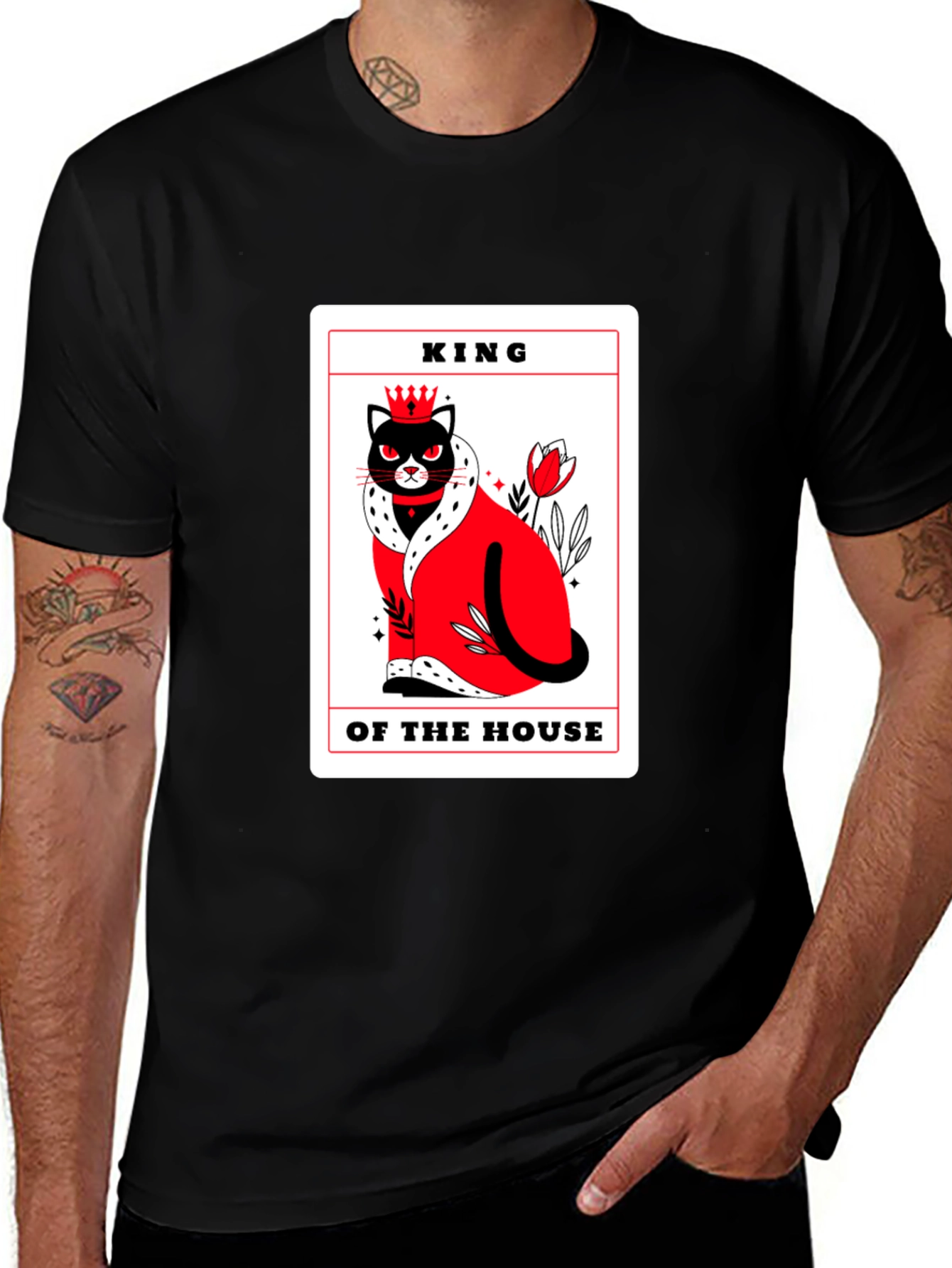 King of the House Cat T-Shirt