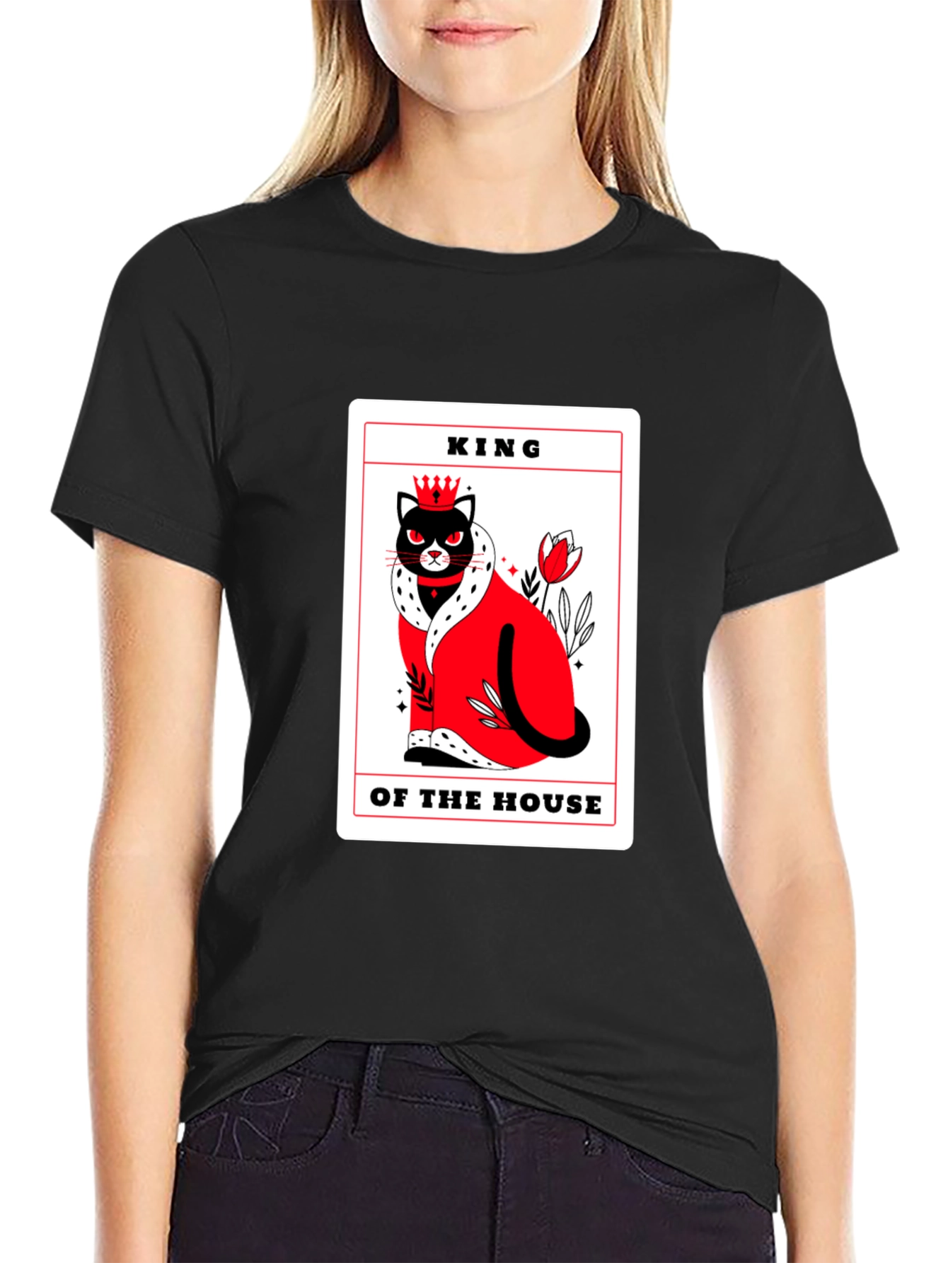 King of the House Cat T-Shirt