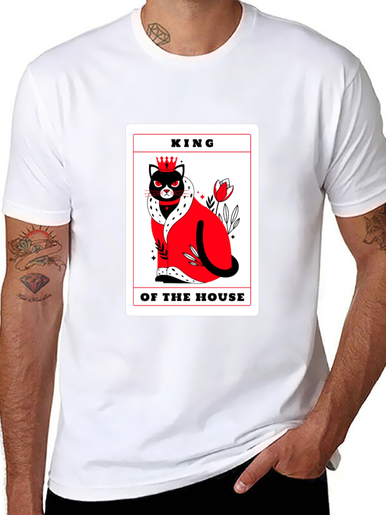 King of the House Cat T-Shirt